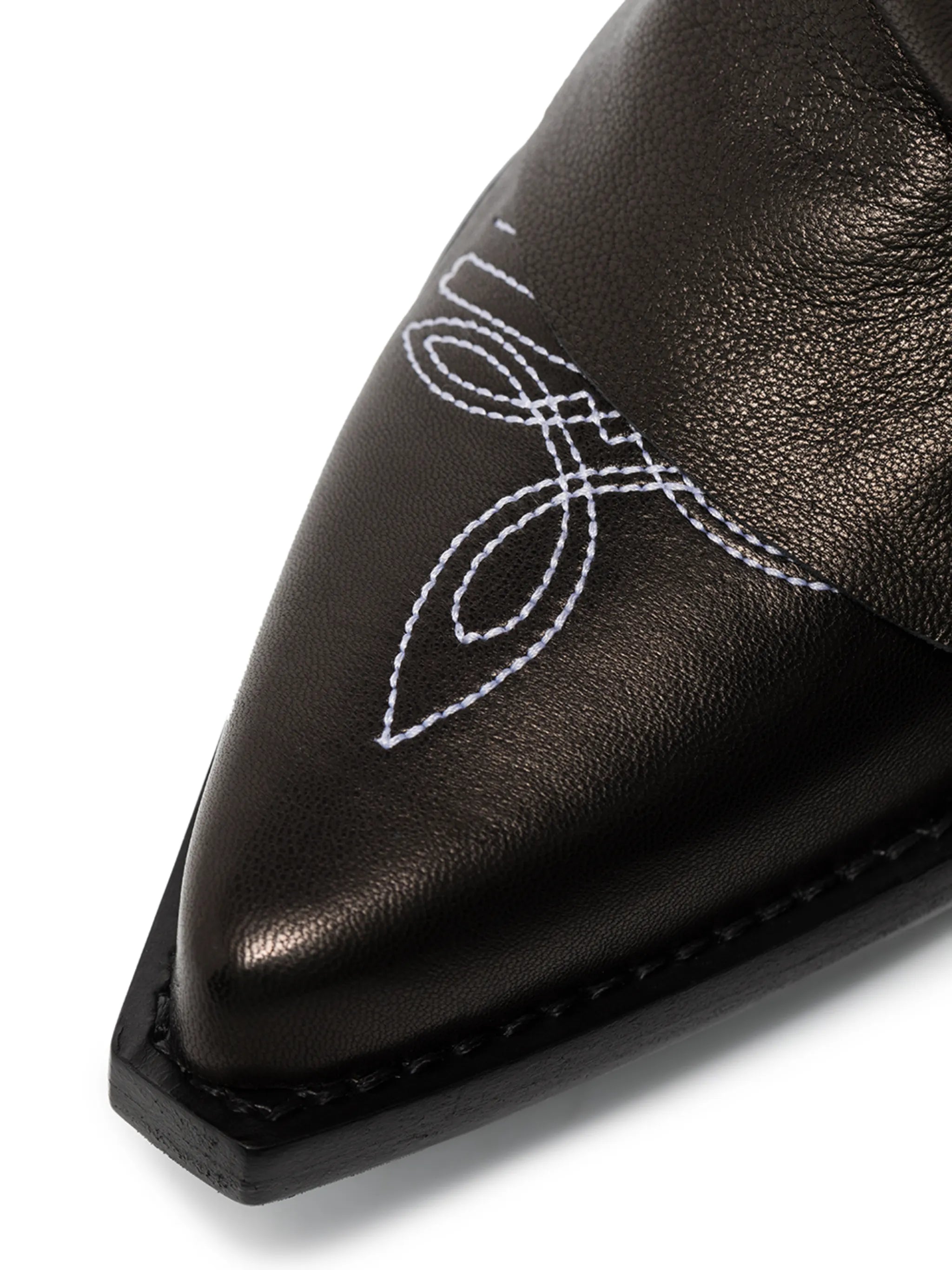 55mm knee-high leather boots