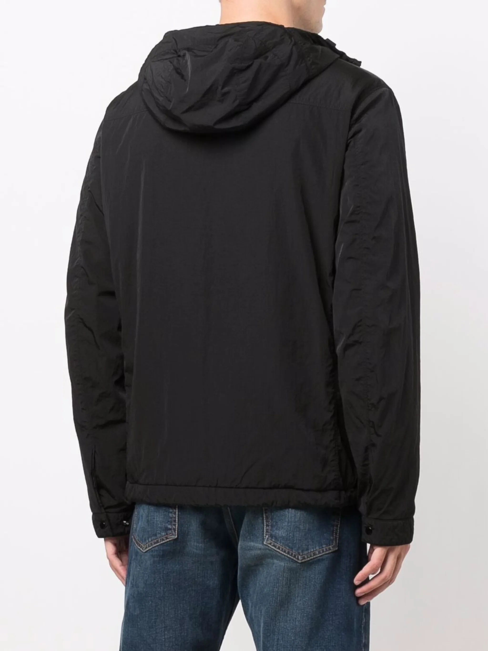 Chrome hooded jacket