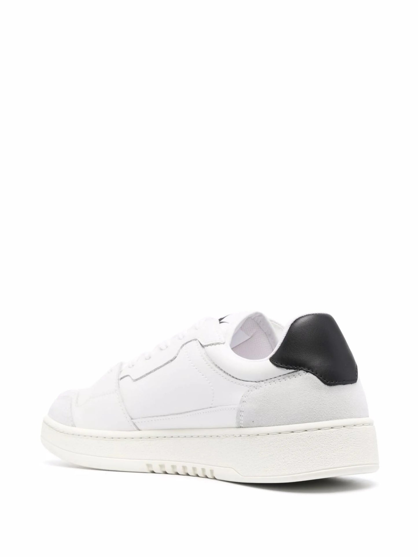 logo-patch low-top leather sneakers