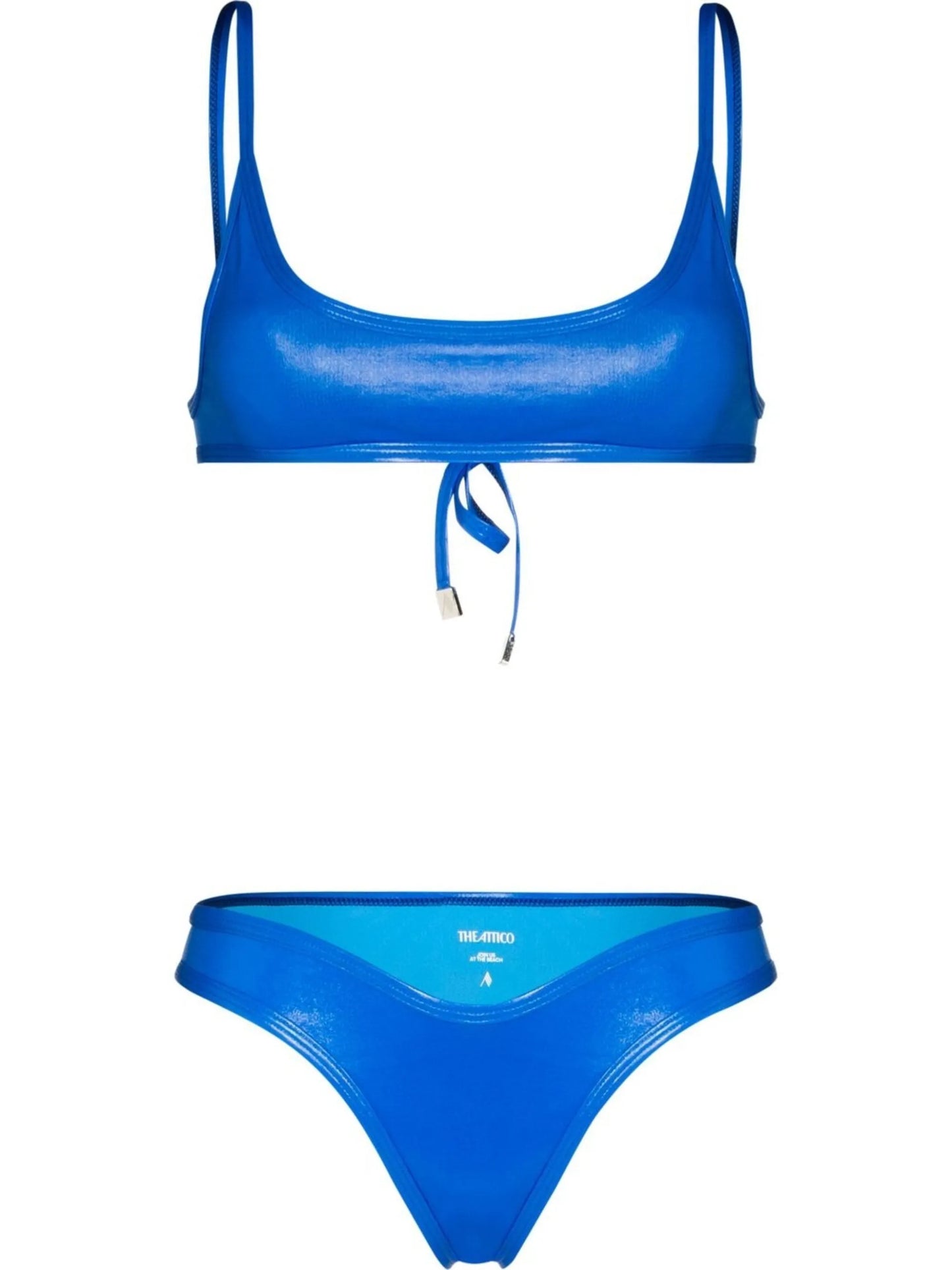high-shine bikini set