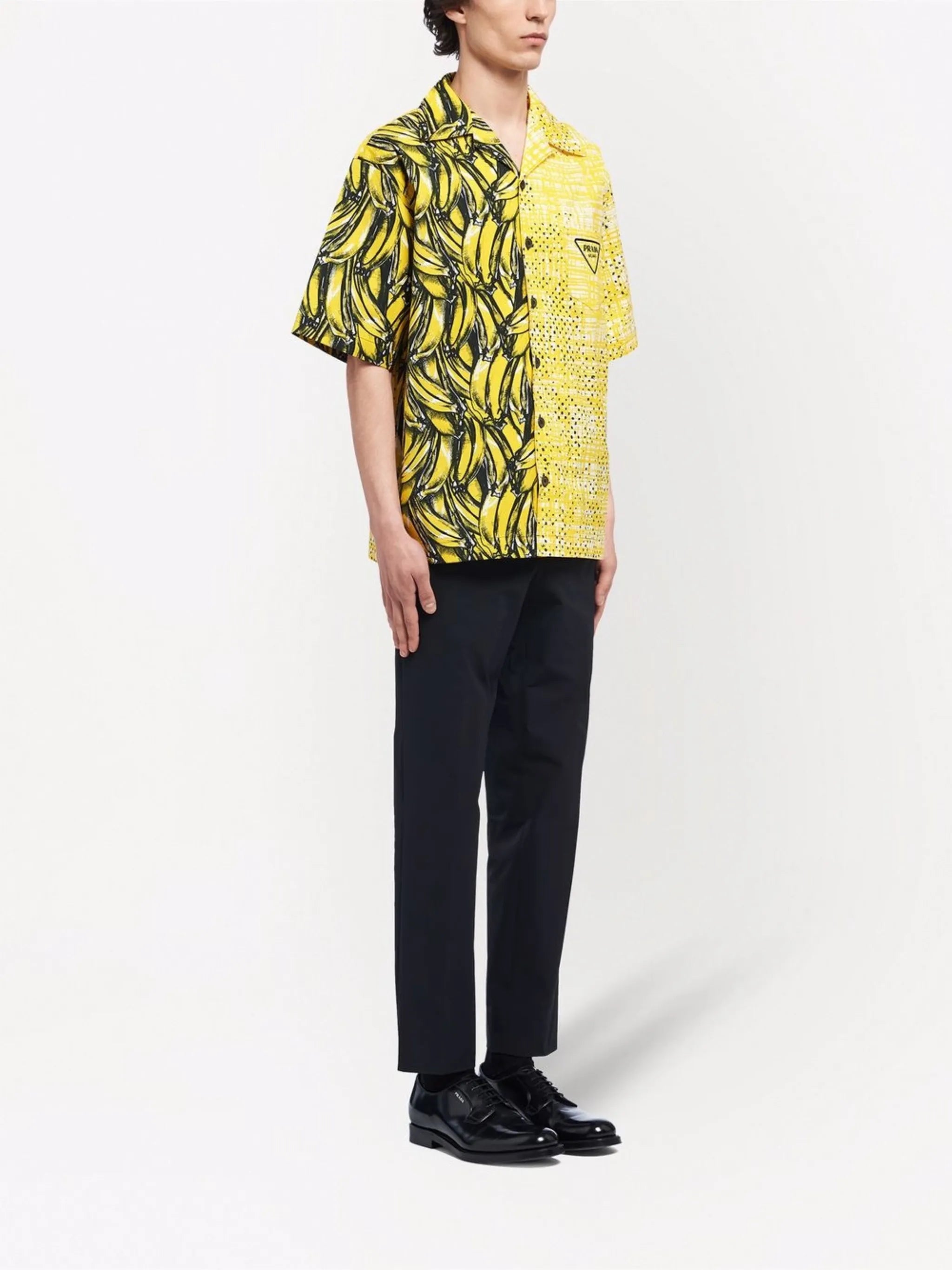 Double Match boxy-fit shirt