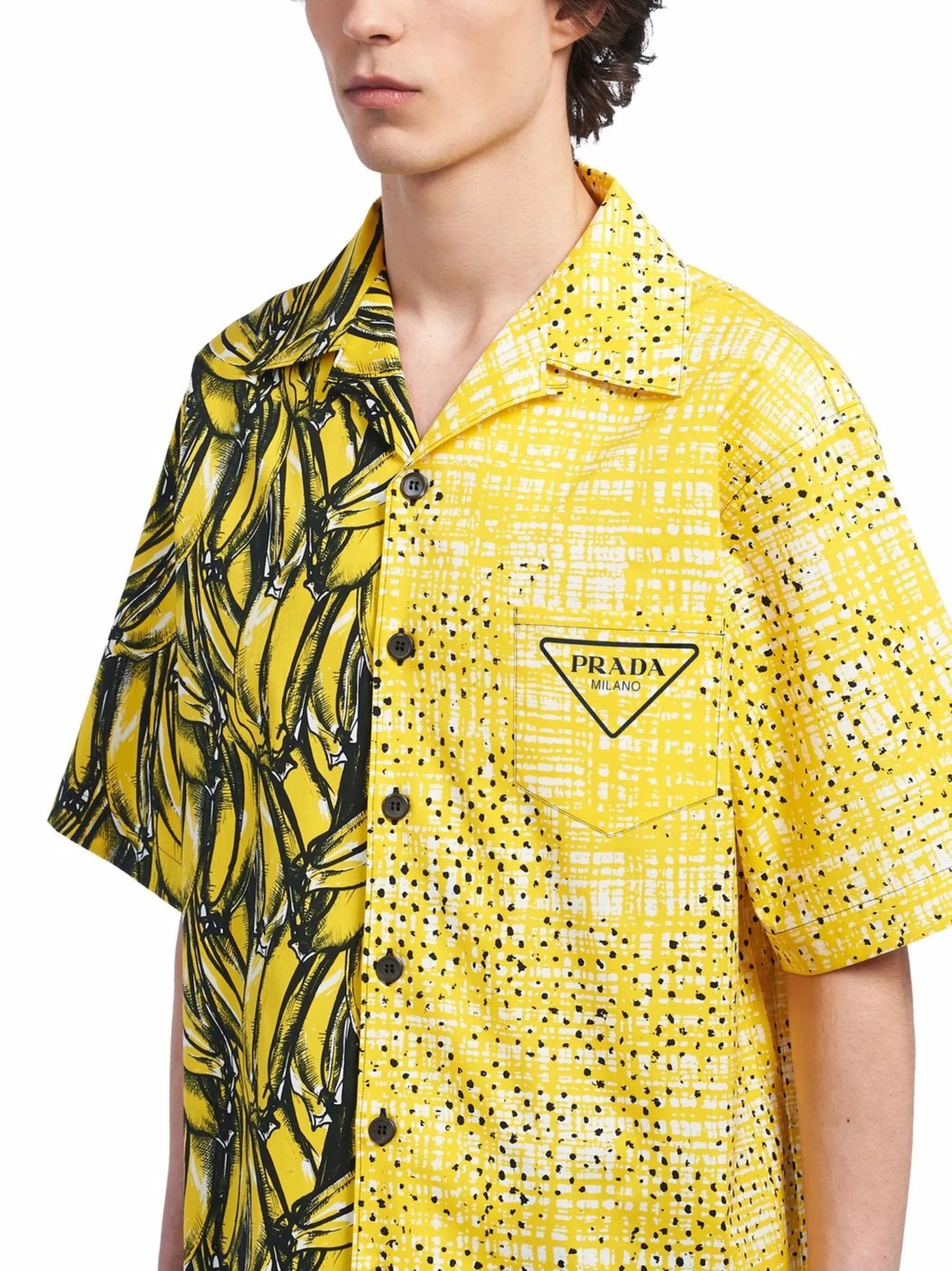 Double Match boxy-fit shirt