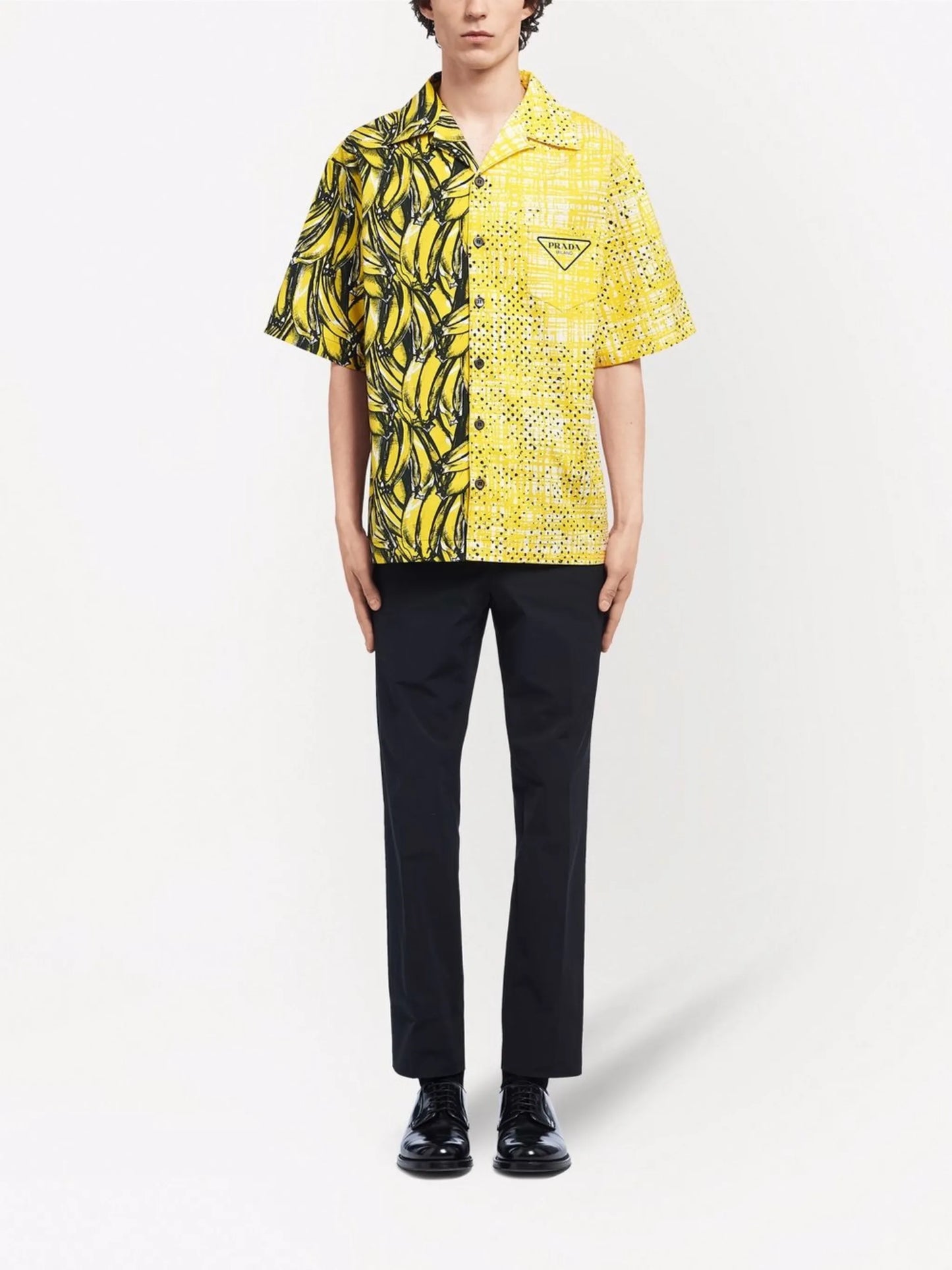 Double Match boxy-fit shirt