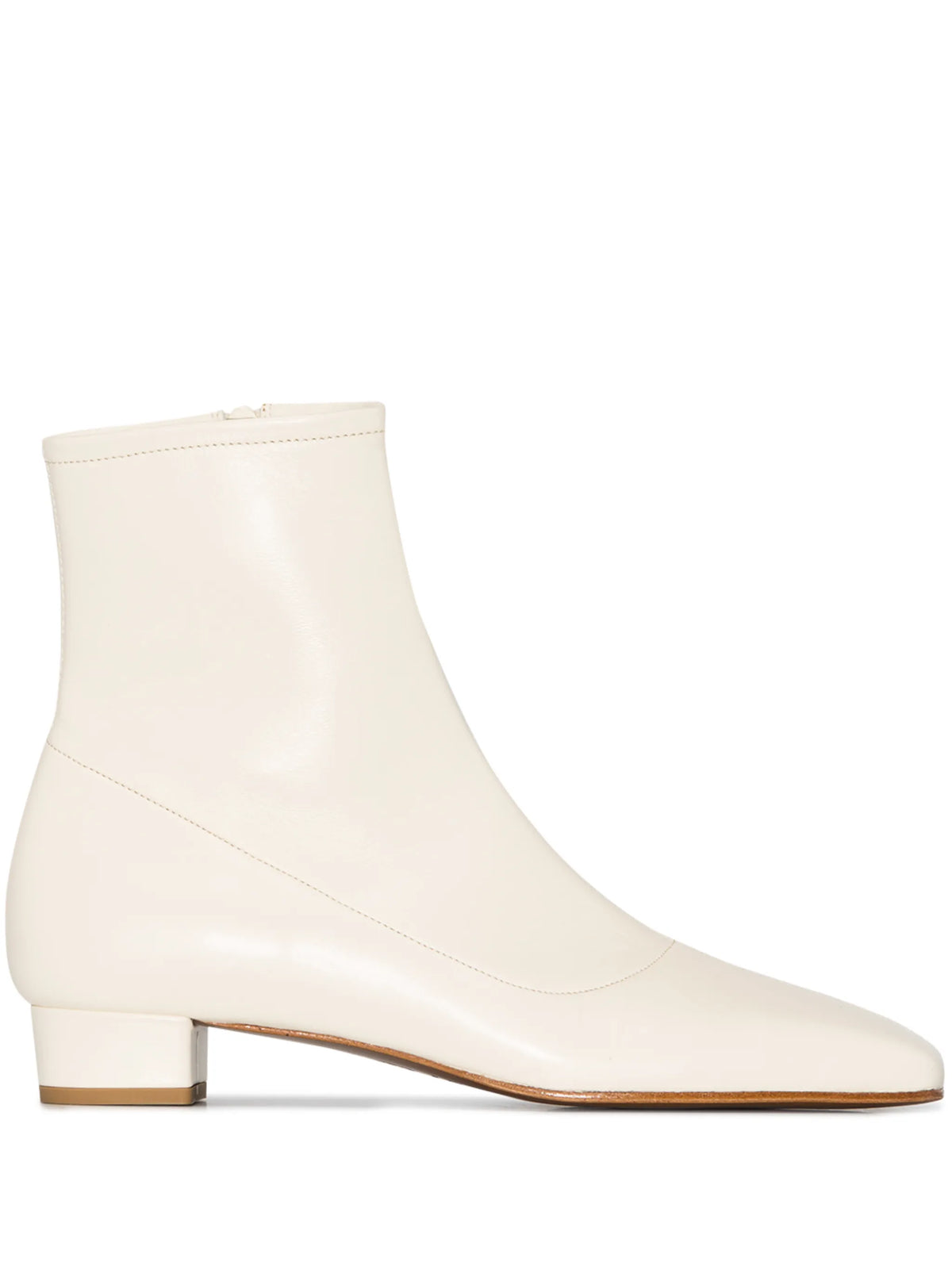 Este 30mm square-toe ankle boots