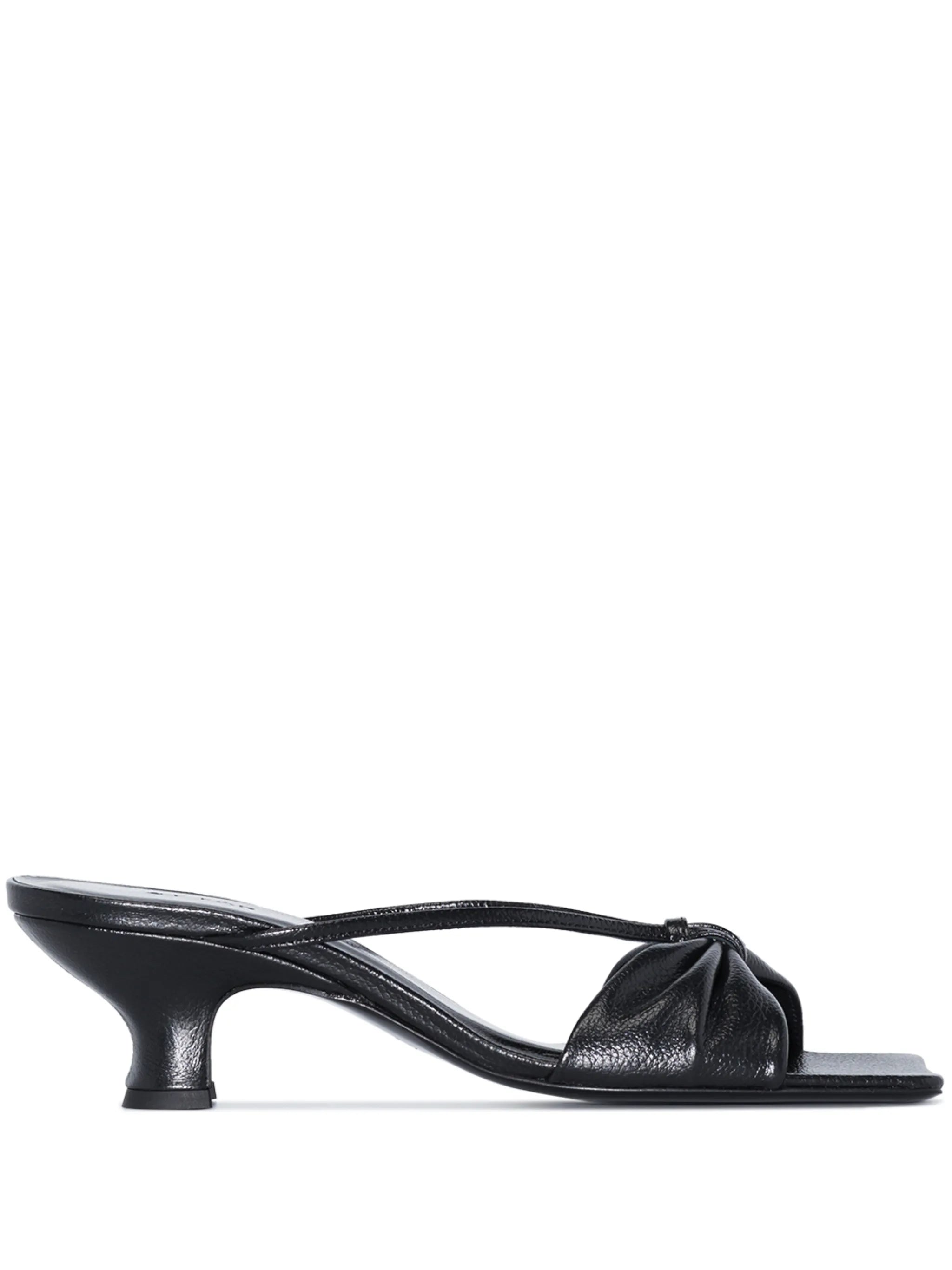 Freya 50mm ruched sandals
