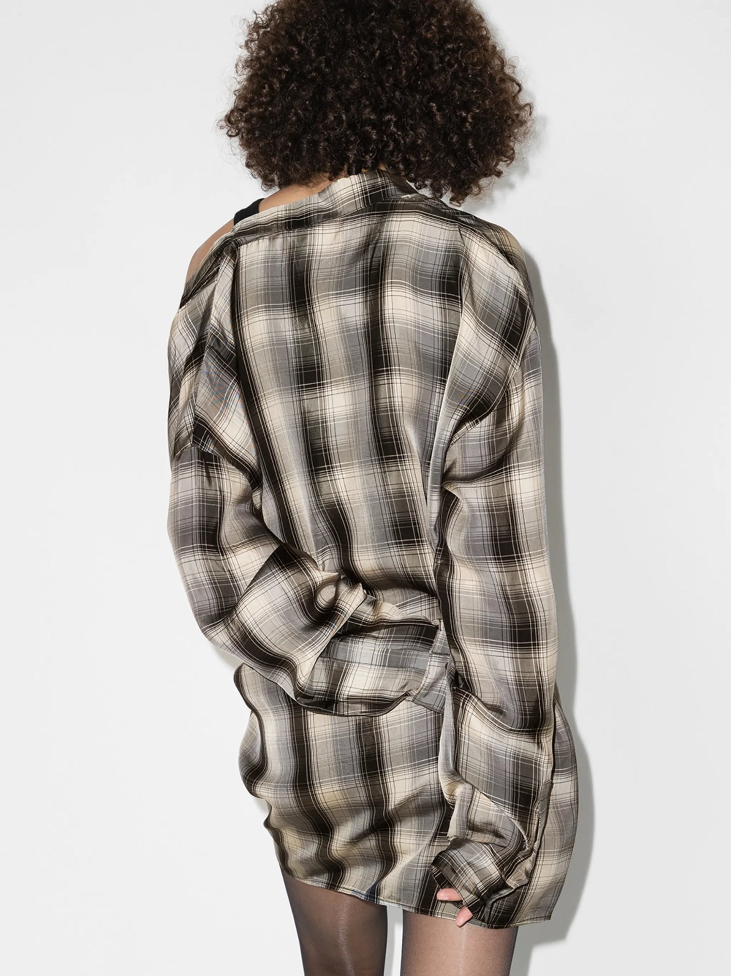 Valery asymmetric longline shirt