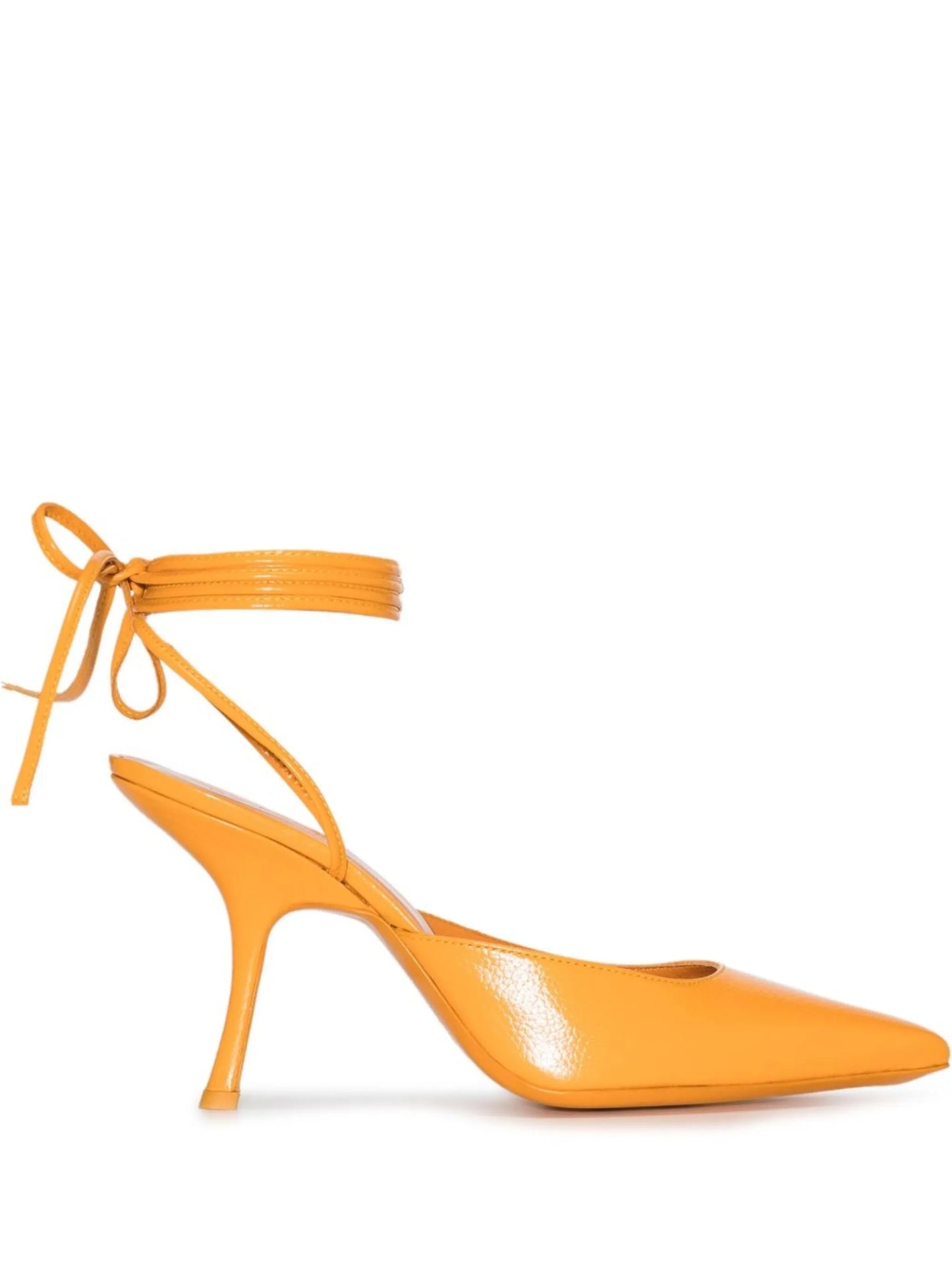 Jen 90mm leather pumps