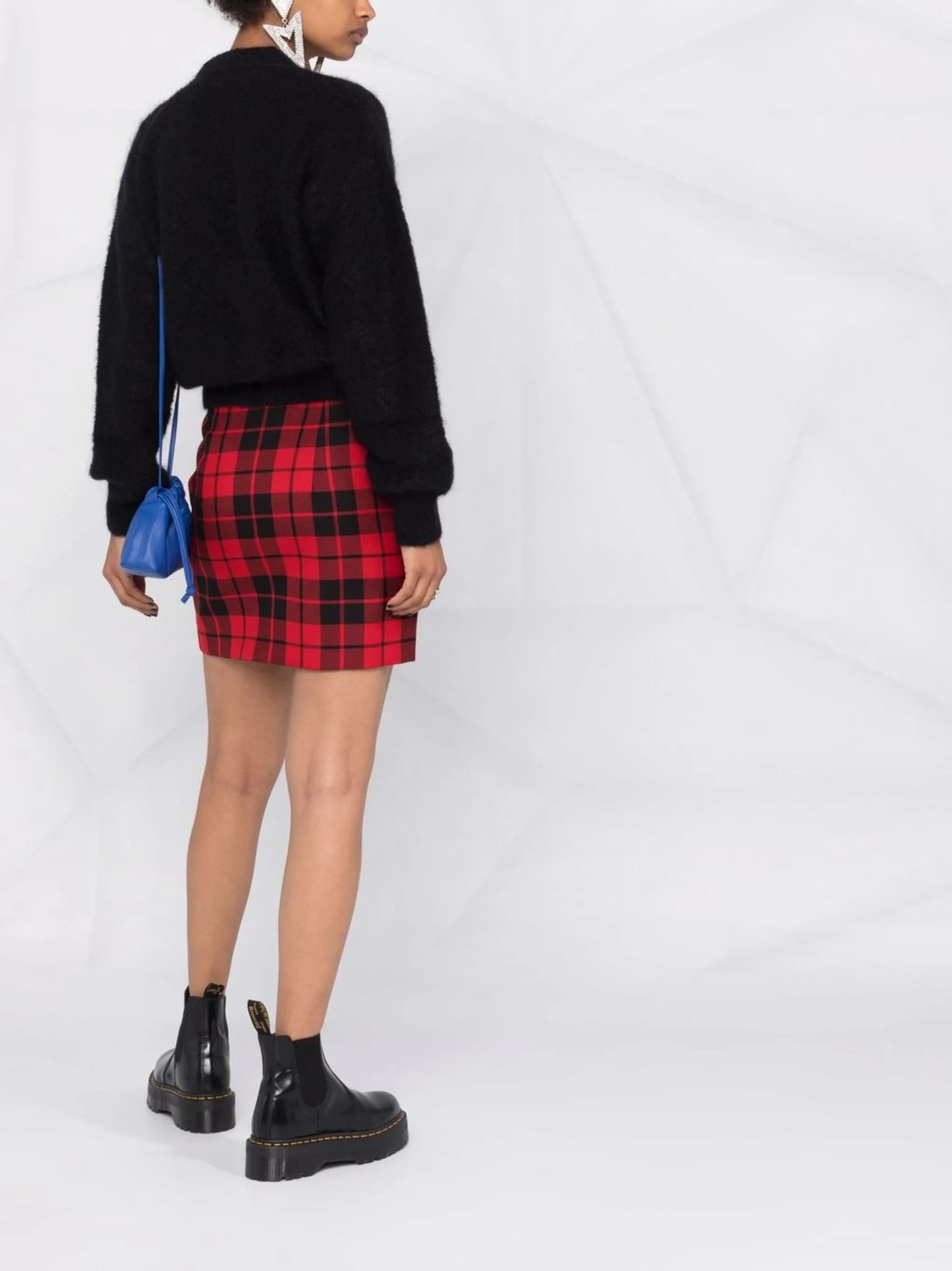 V-neck cropped cardigan