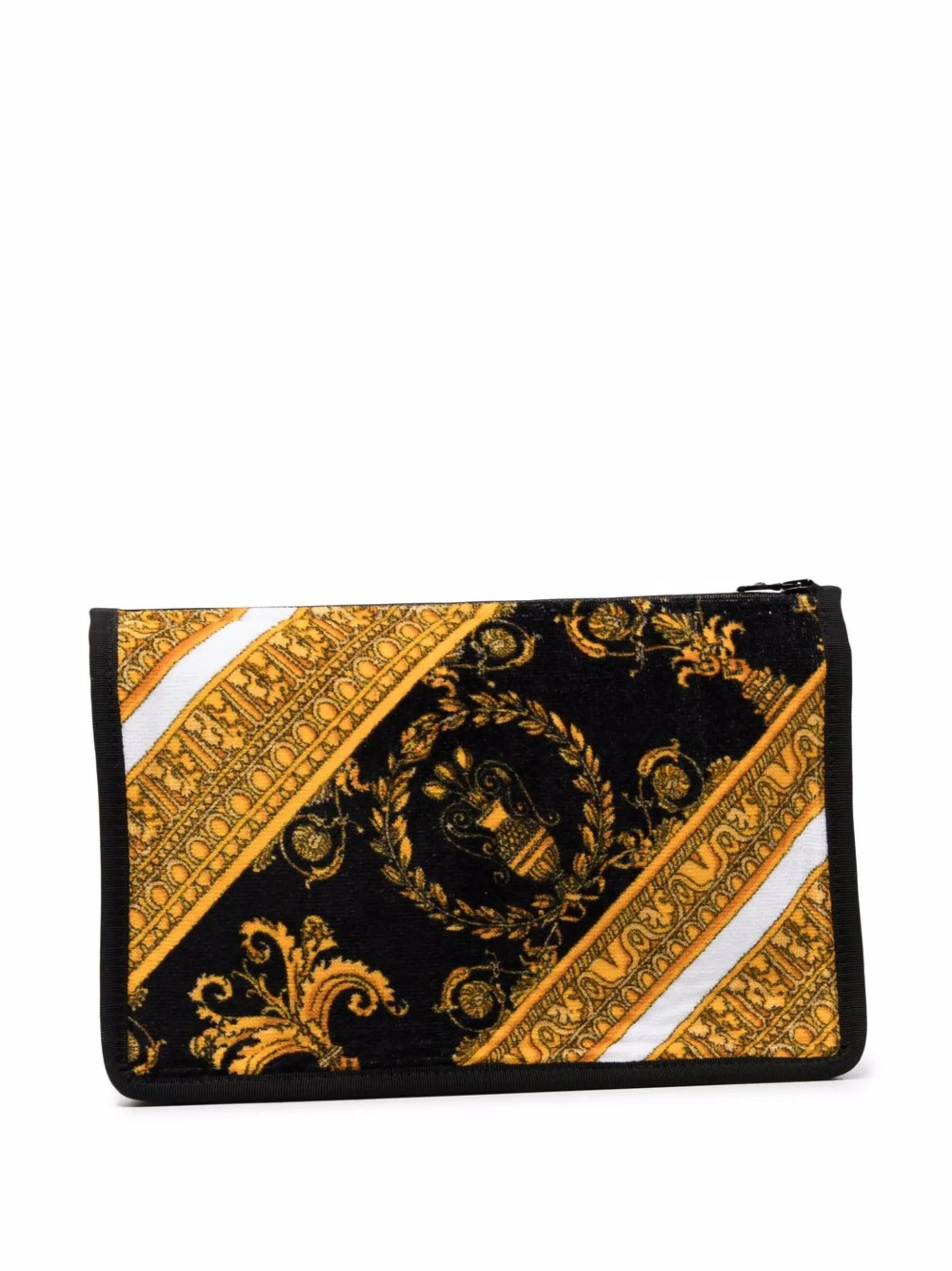 Baroque print wash bag