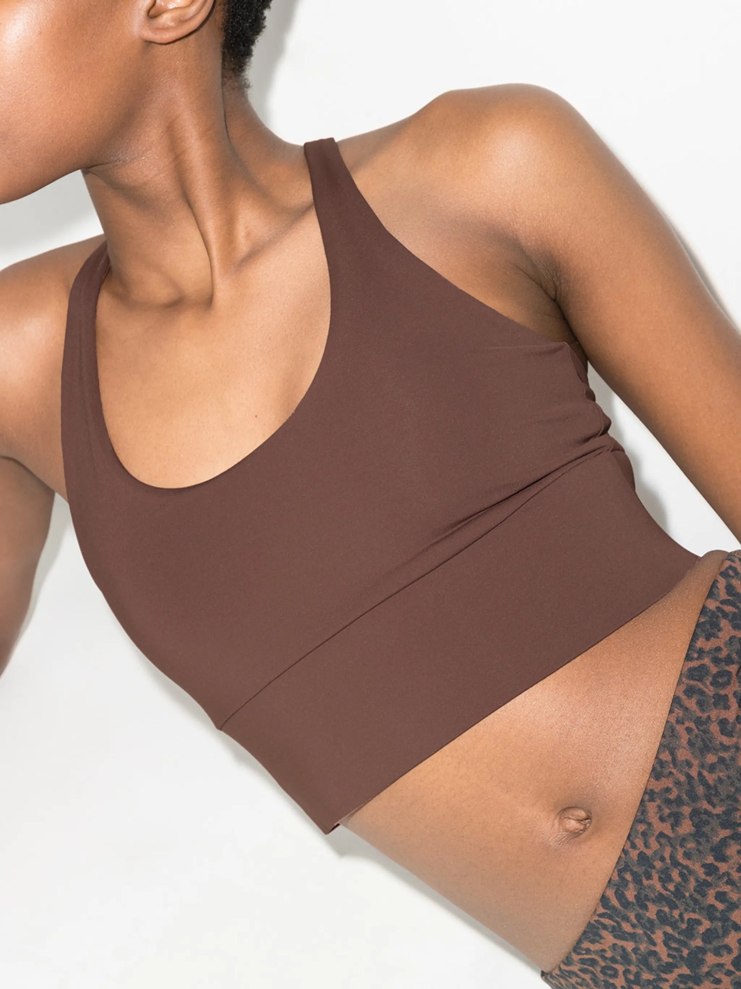 Sunn scoop-neck sports bra