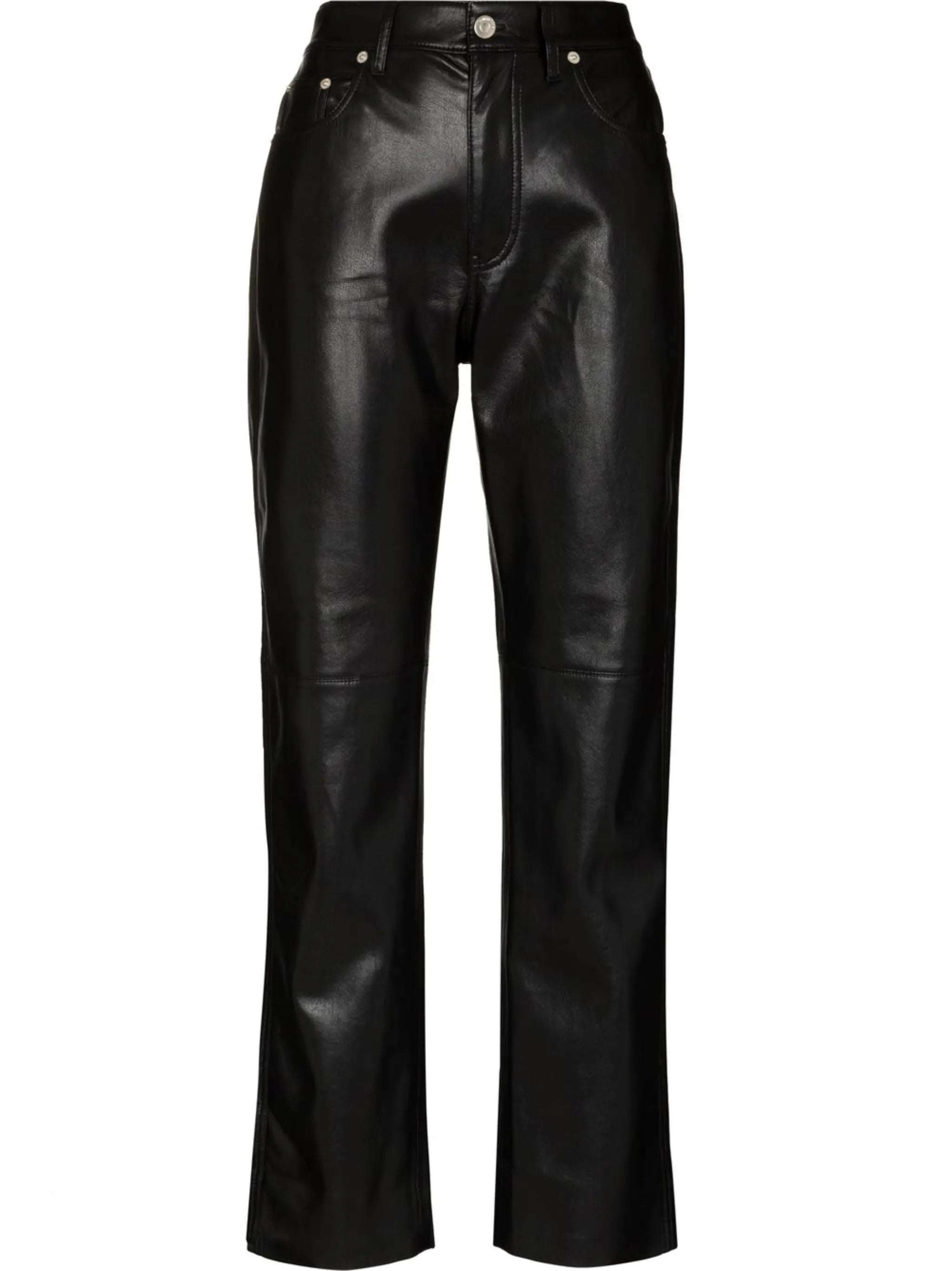 cropped flared trousers