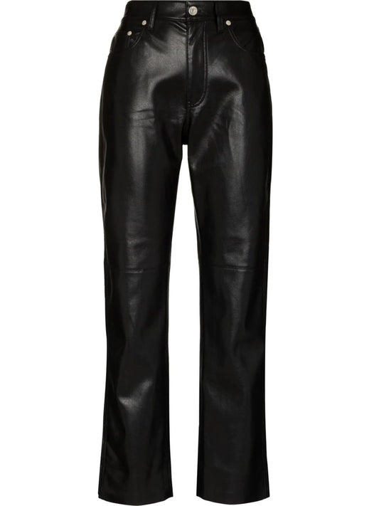 cropped flared trousers