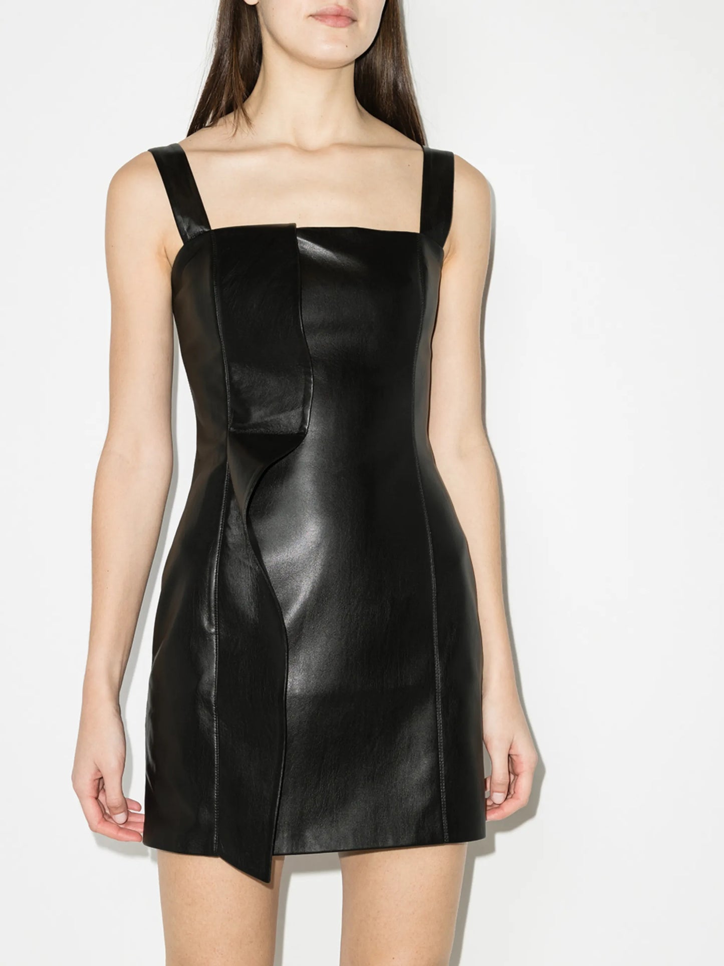 Inara ruffle-detail minidress