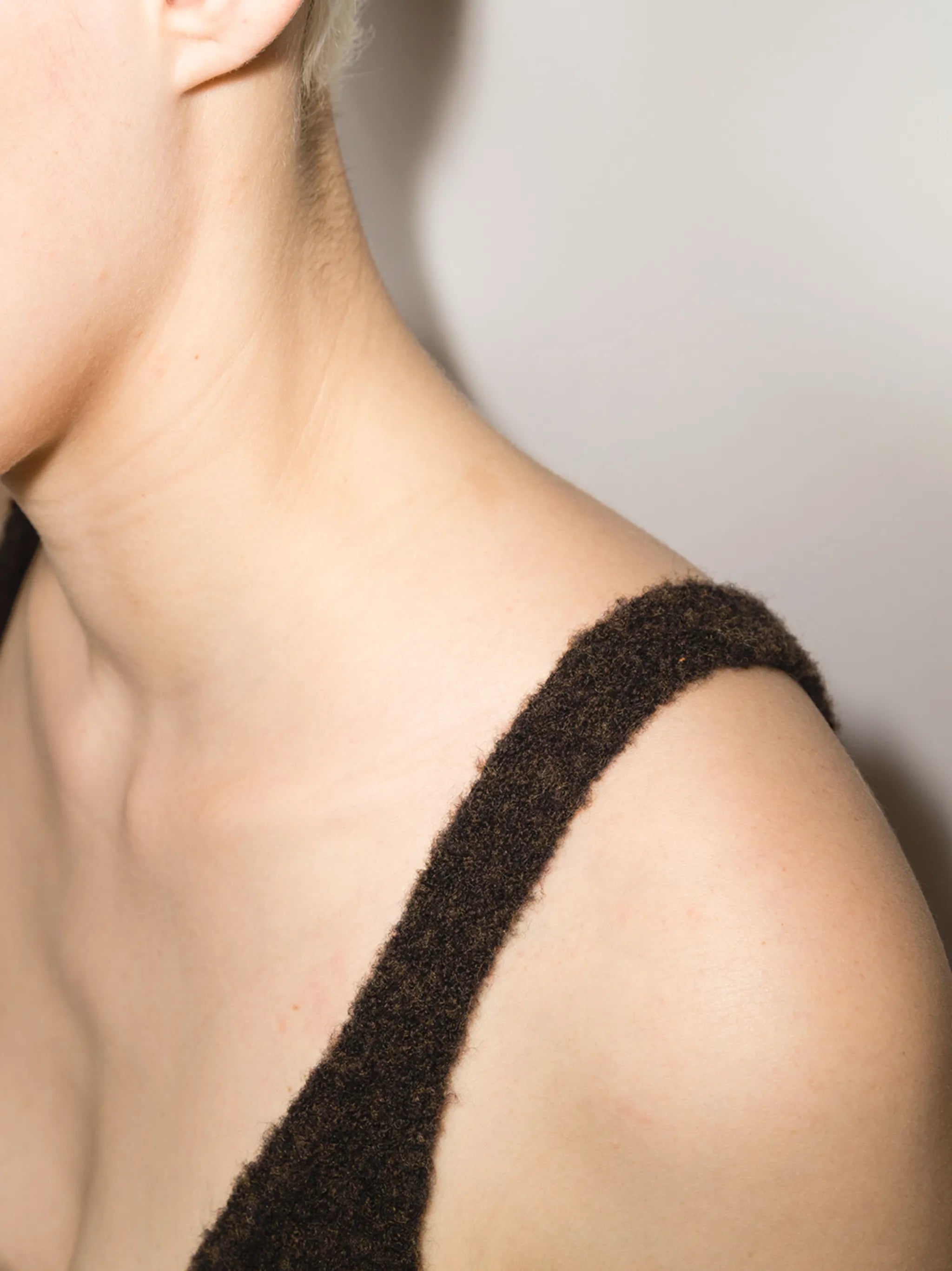 Zosia bouclé bralette top
