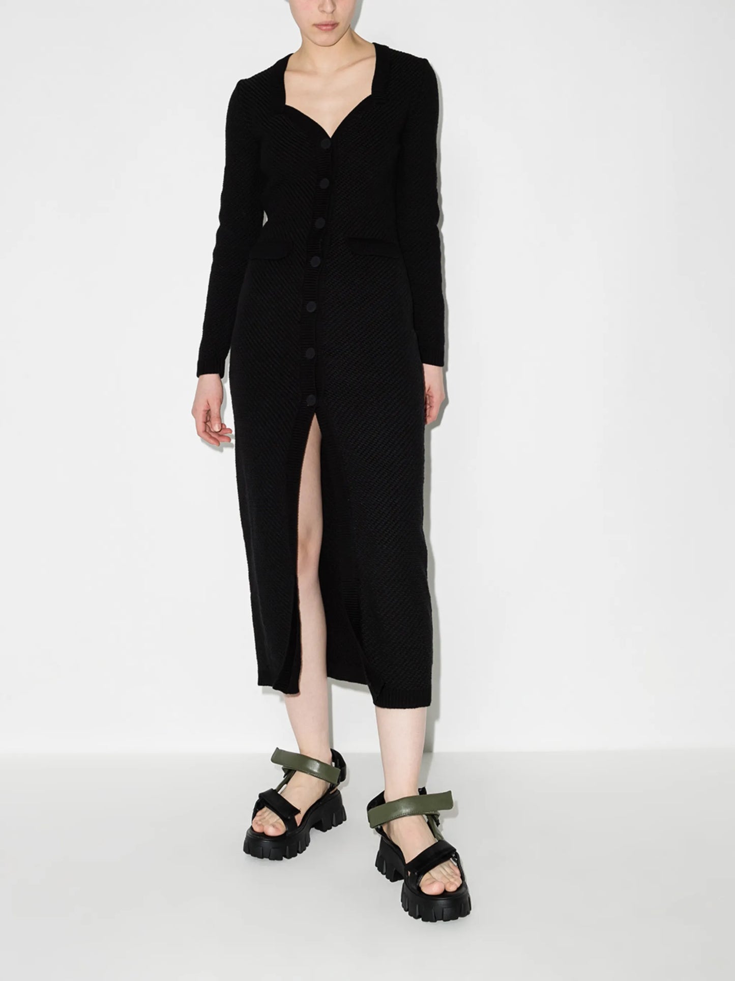 Dana knitted midi dress