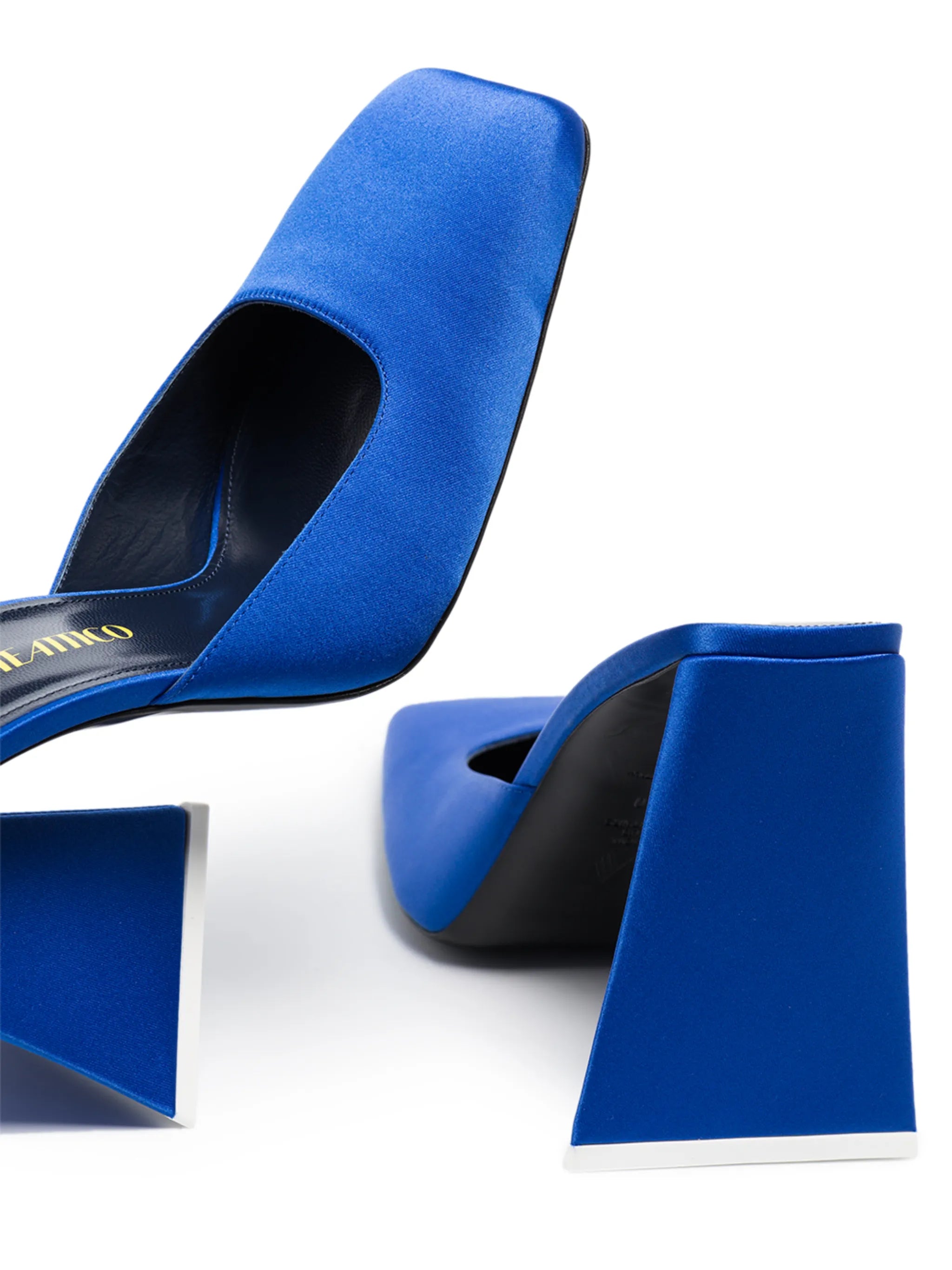 Devon 115mm square-toe mules