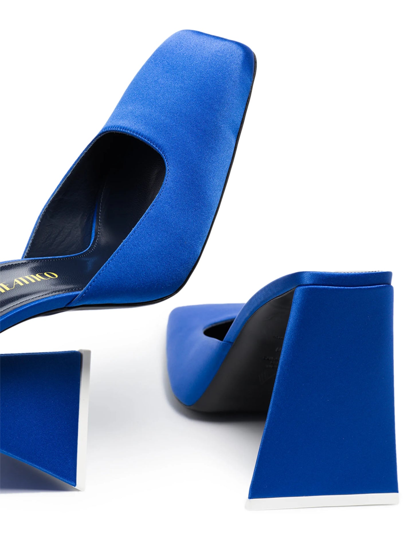 Devon 115mm square-toe mules
