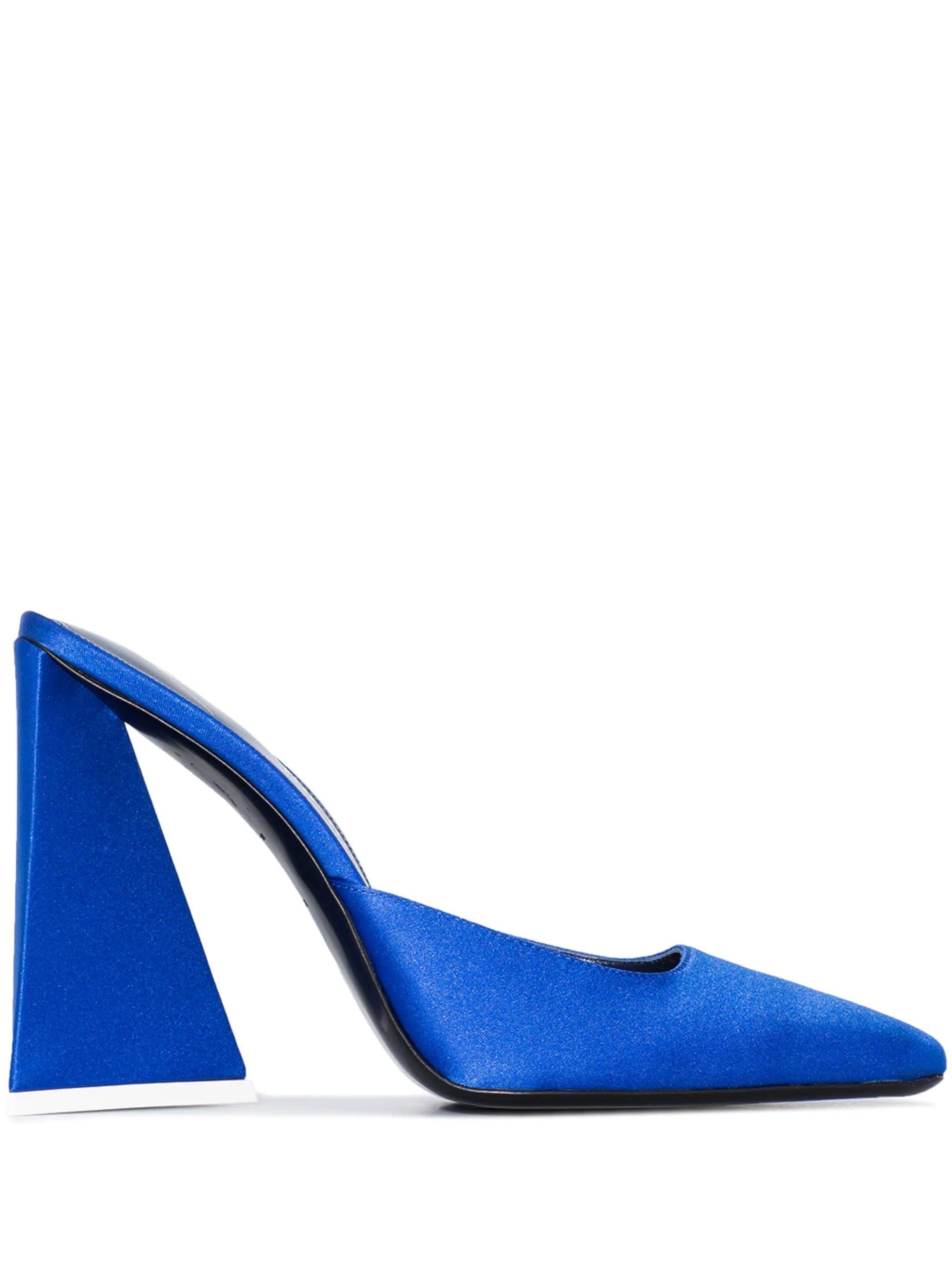 Devon 115mm square-toe mules