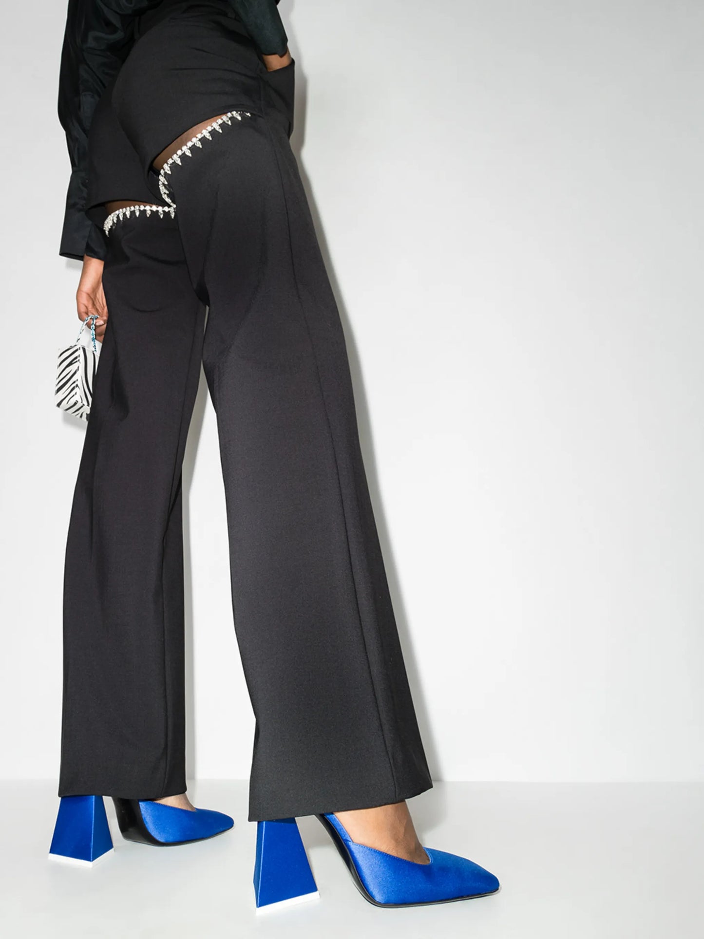 Devon 115mm square-toe mules