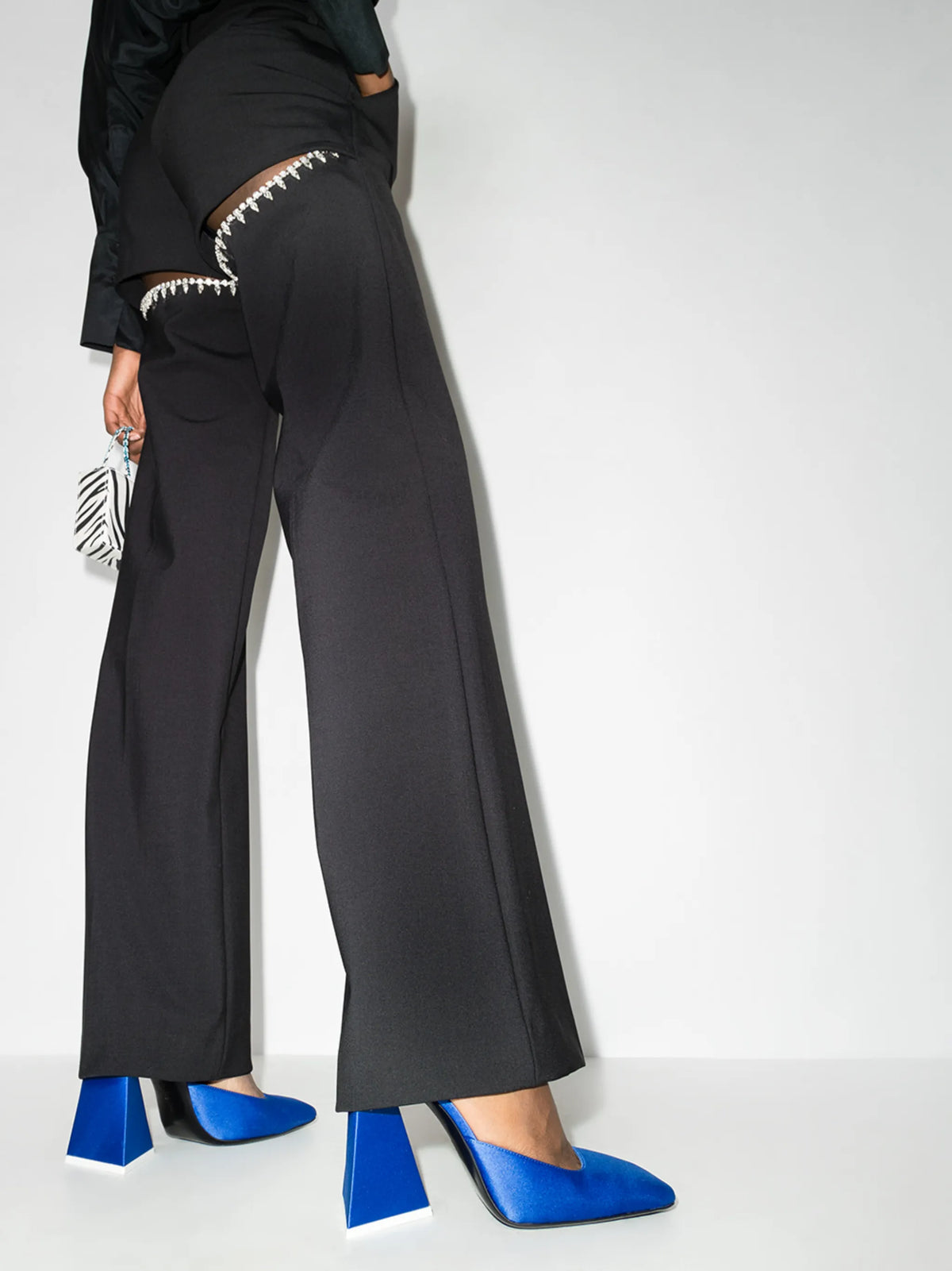 Devon 115mm square-toe mules