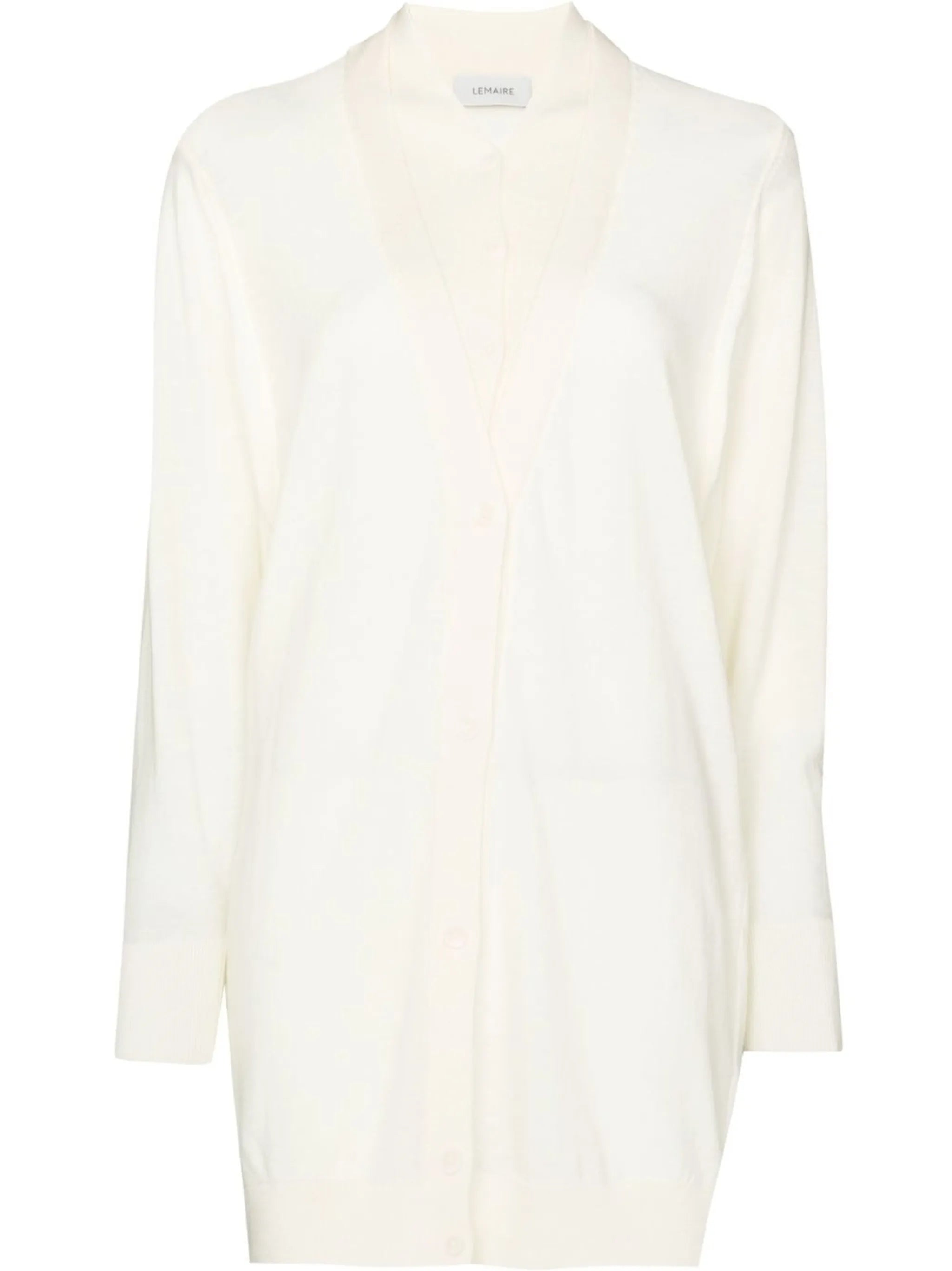 V-neck merino cardigan