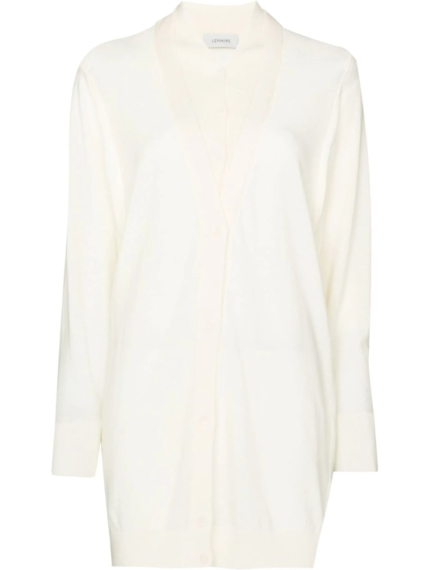 V-neck merino cardigan