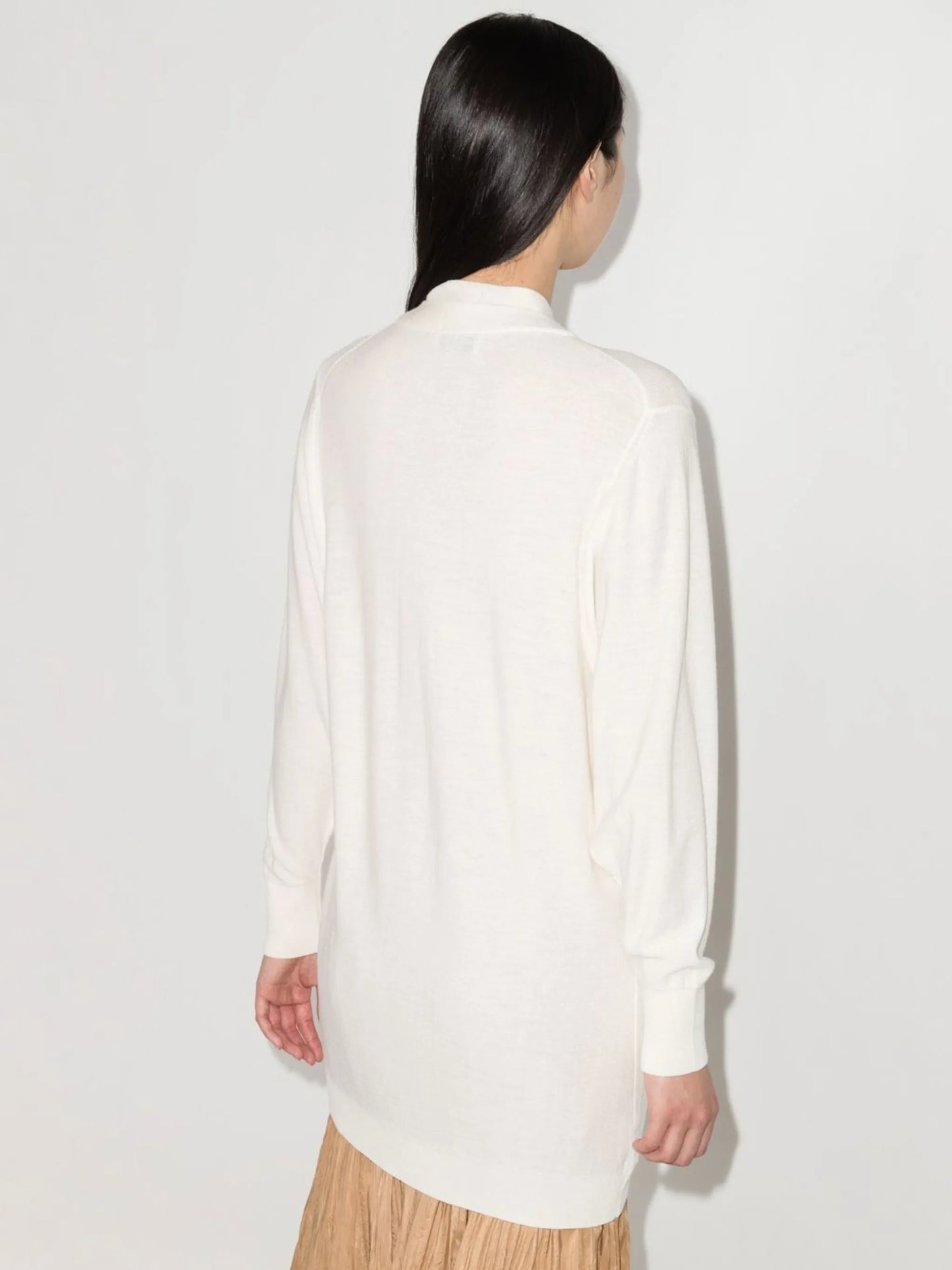 V-neck merino cardigan