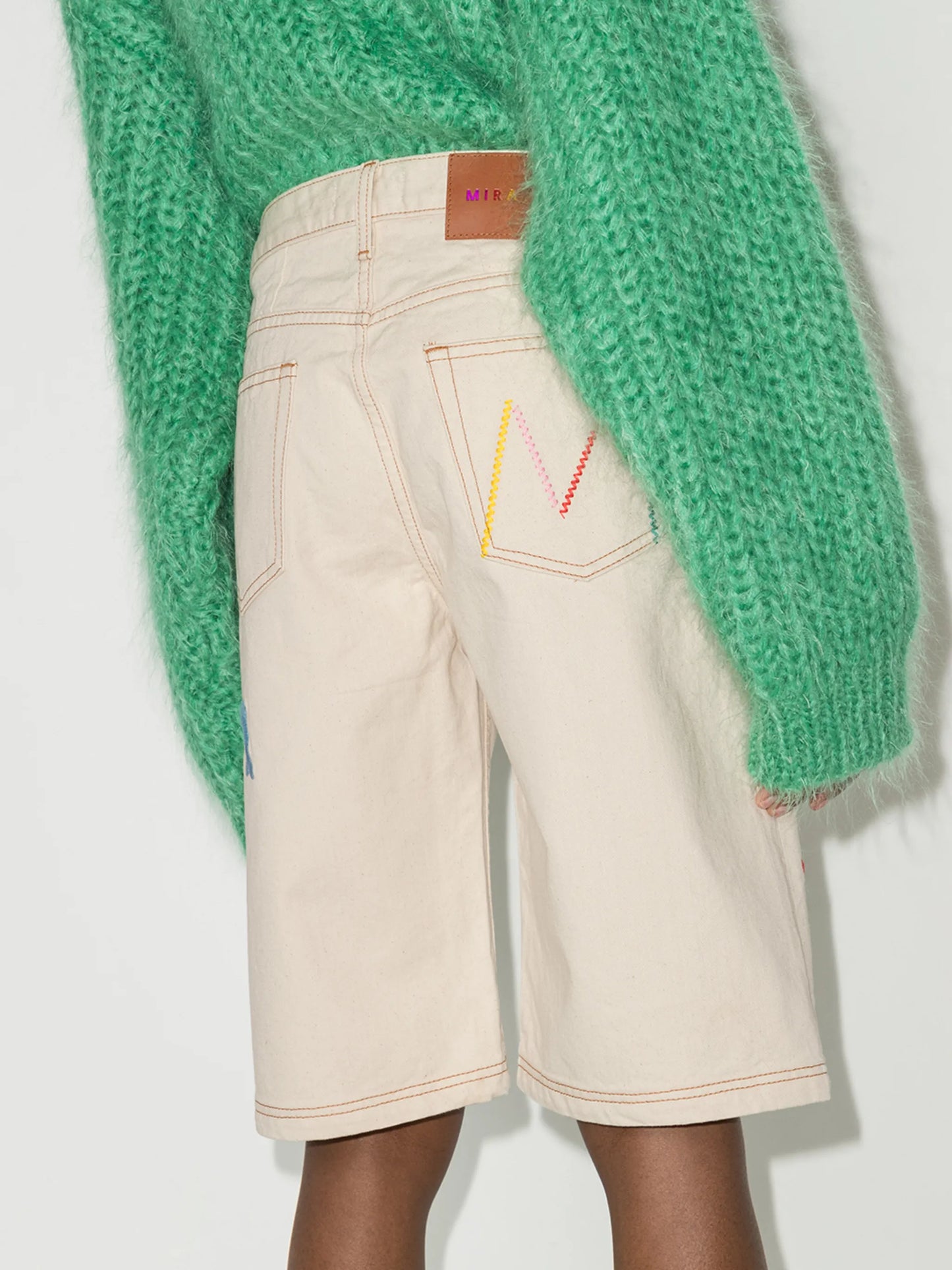 Lucky Charms knee-length shorts