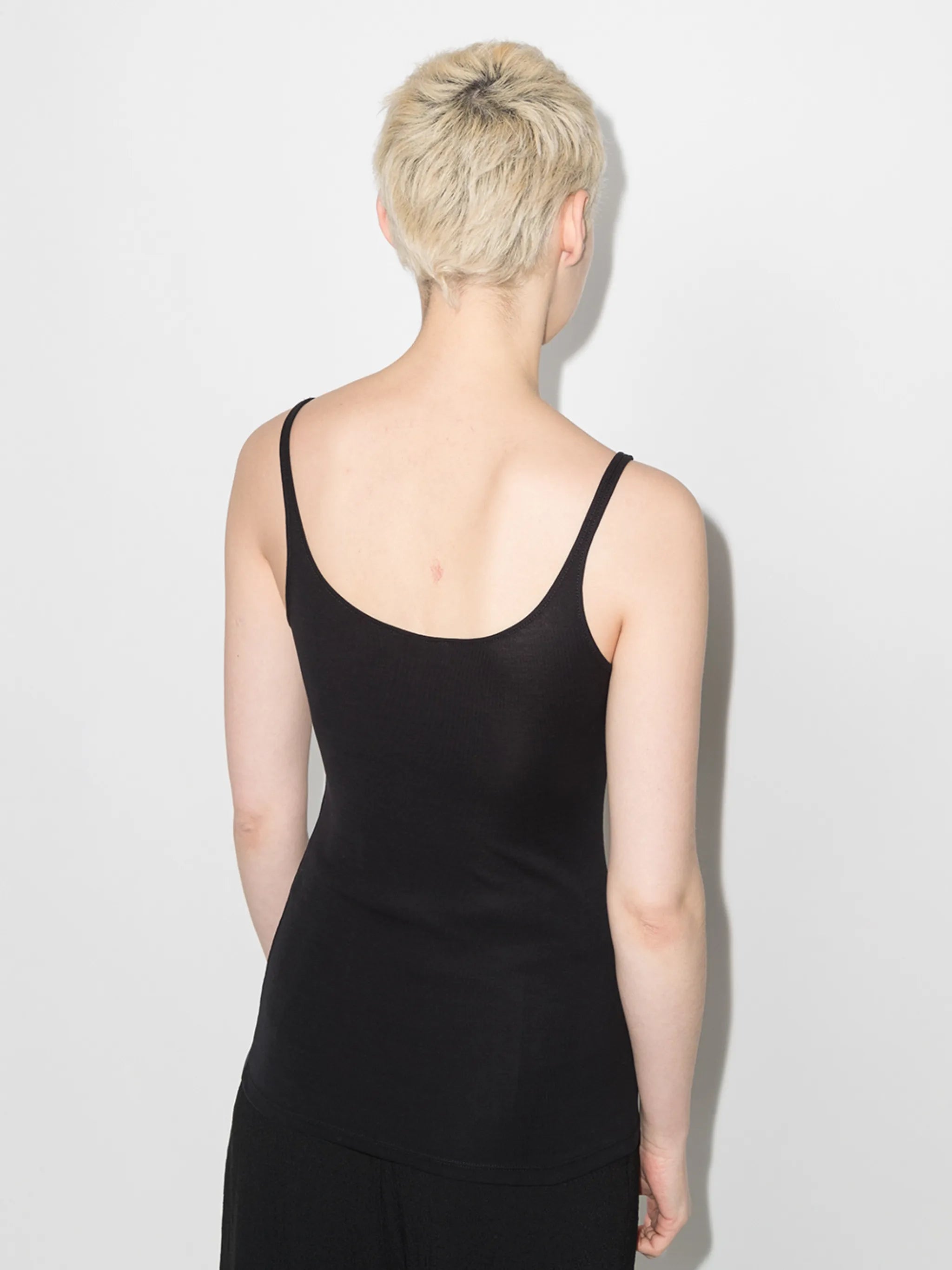 jersey-knit vest top