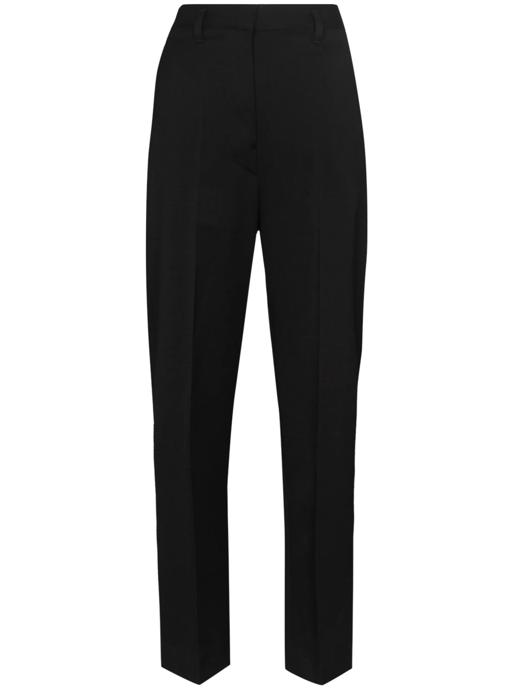 high-rise tailored trousers
