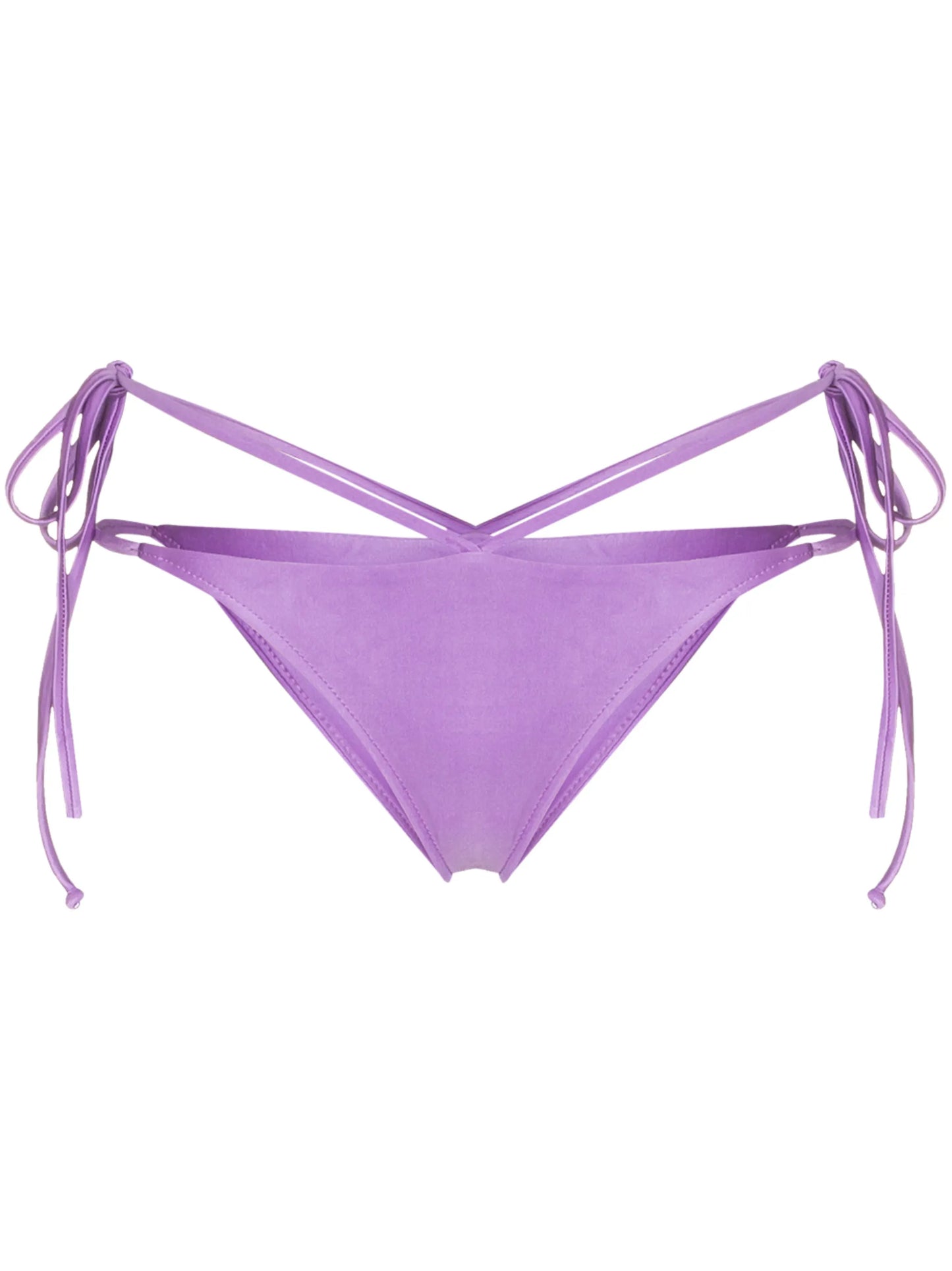Halo cut-out bikini briefs