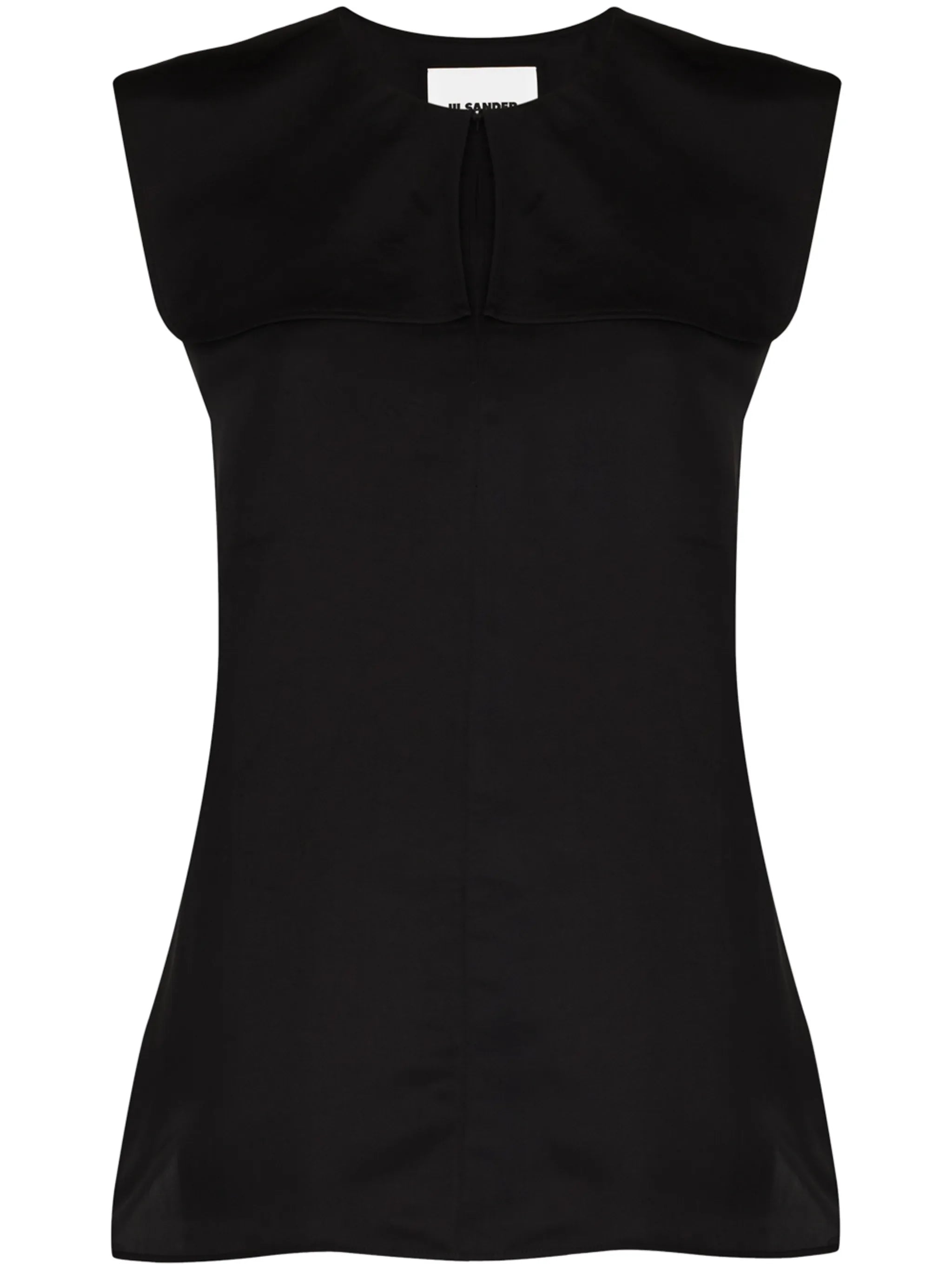 sailor collar sleeveless top