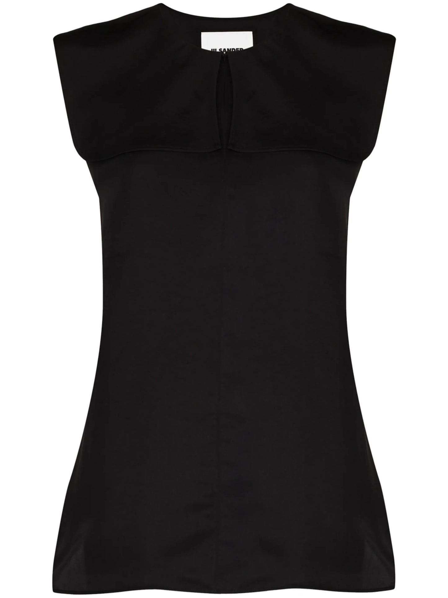 sailor collar sleeveless top