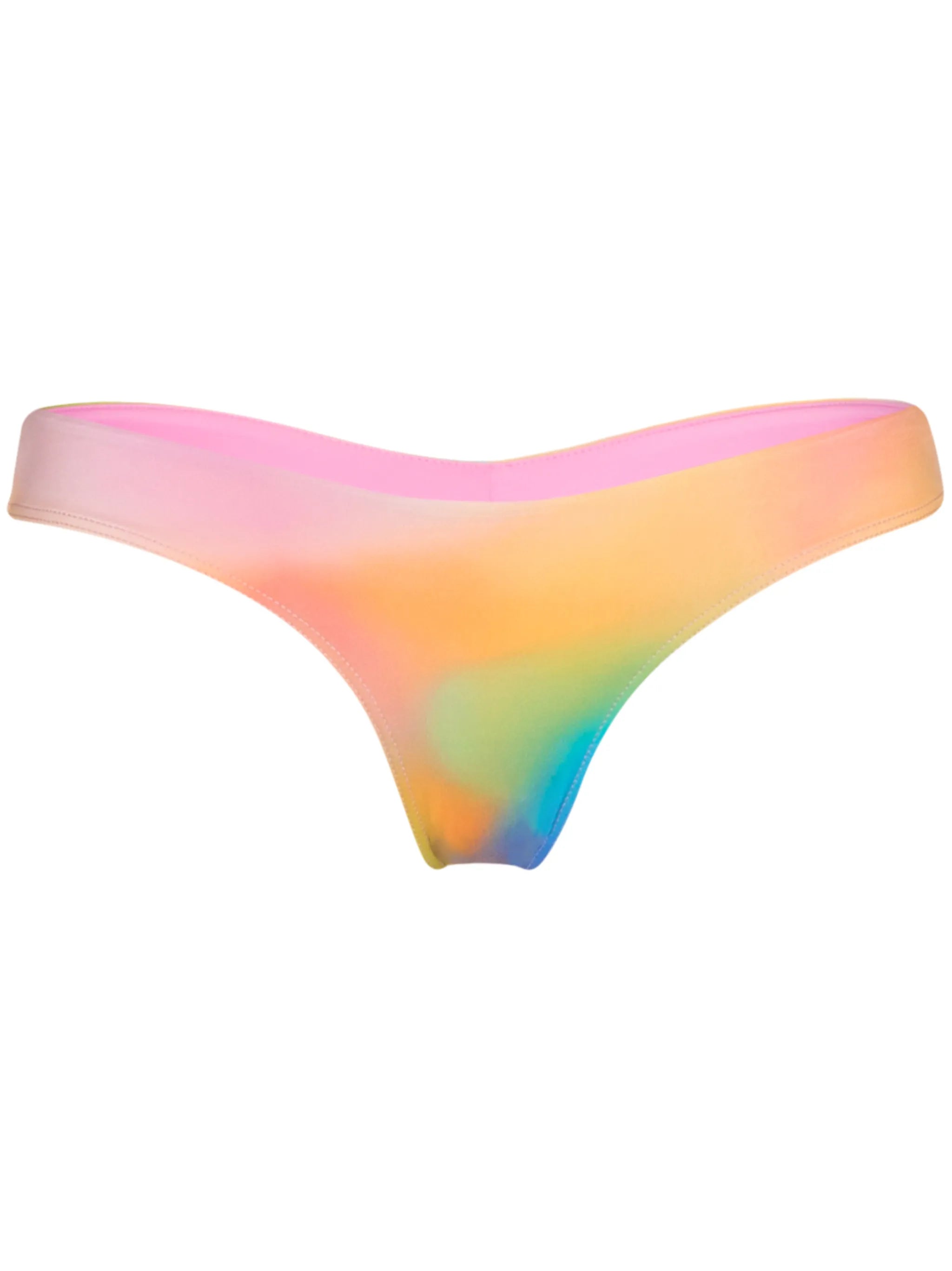 Katarina abstract-print bikini bottoms