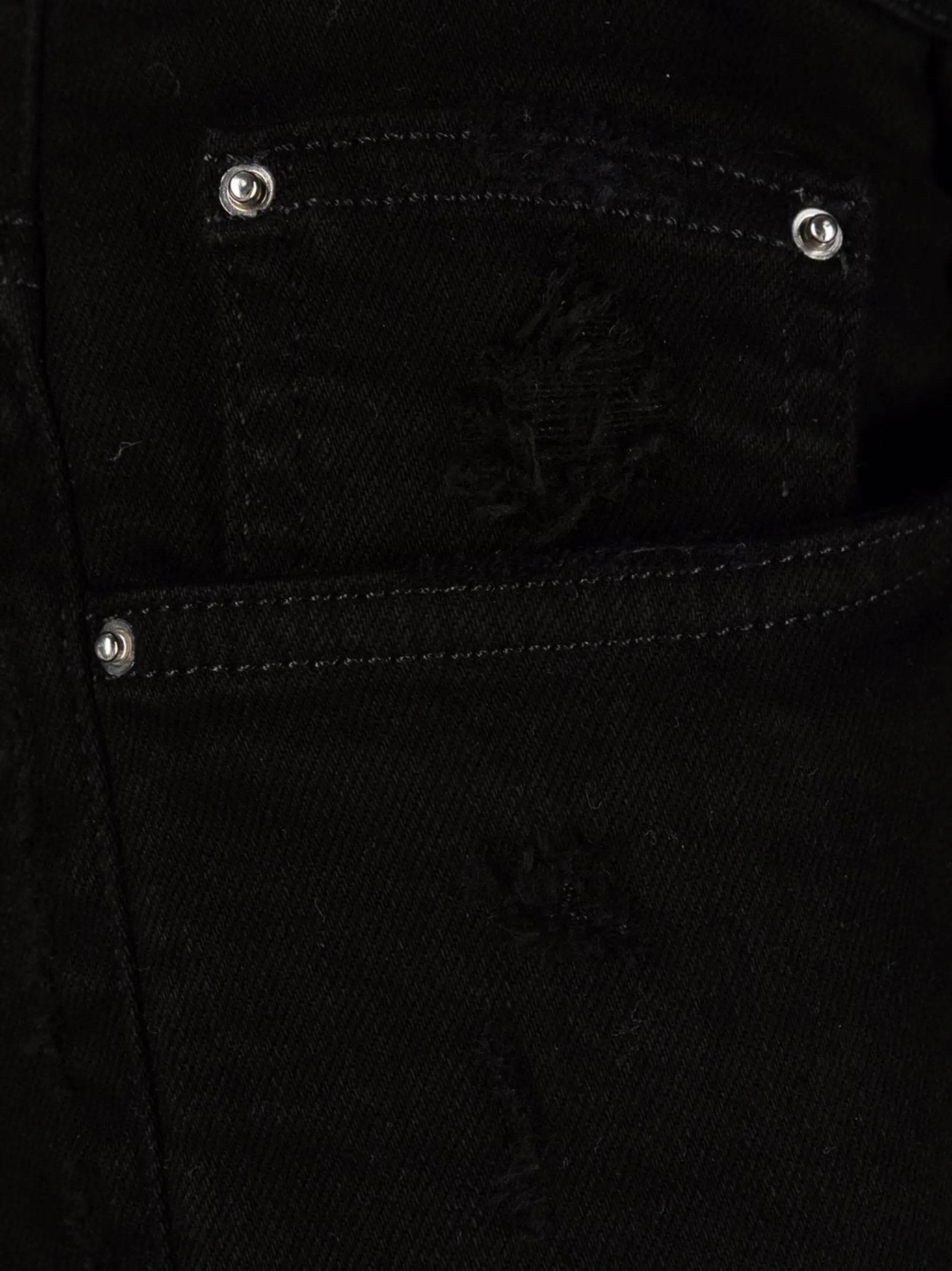 logo-plaque skinny jeans