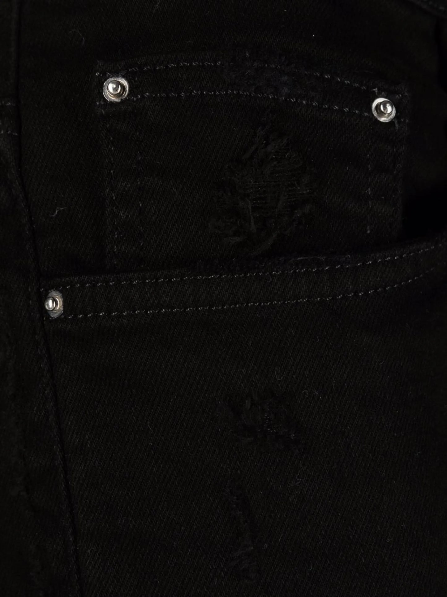logo-plaque skinny jeans