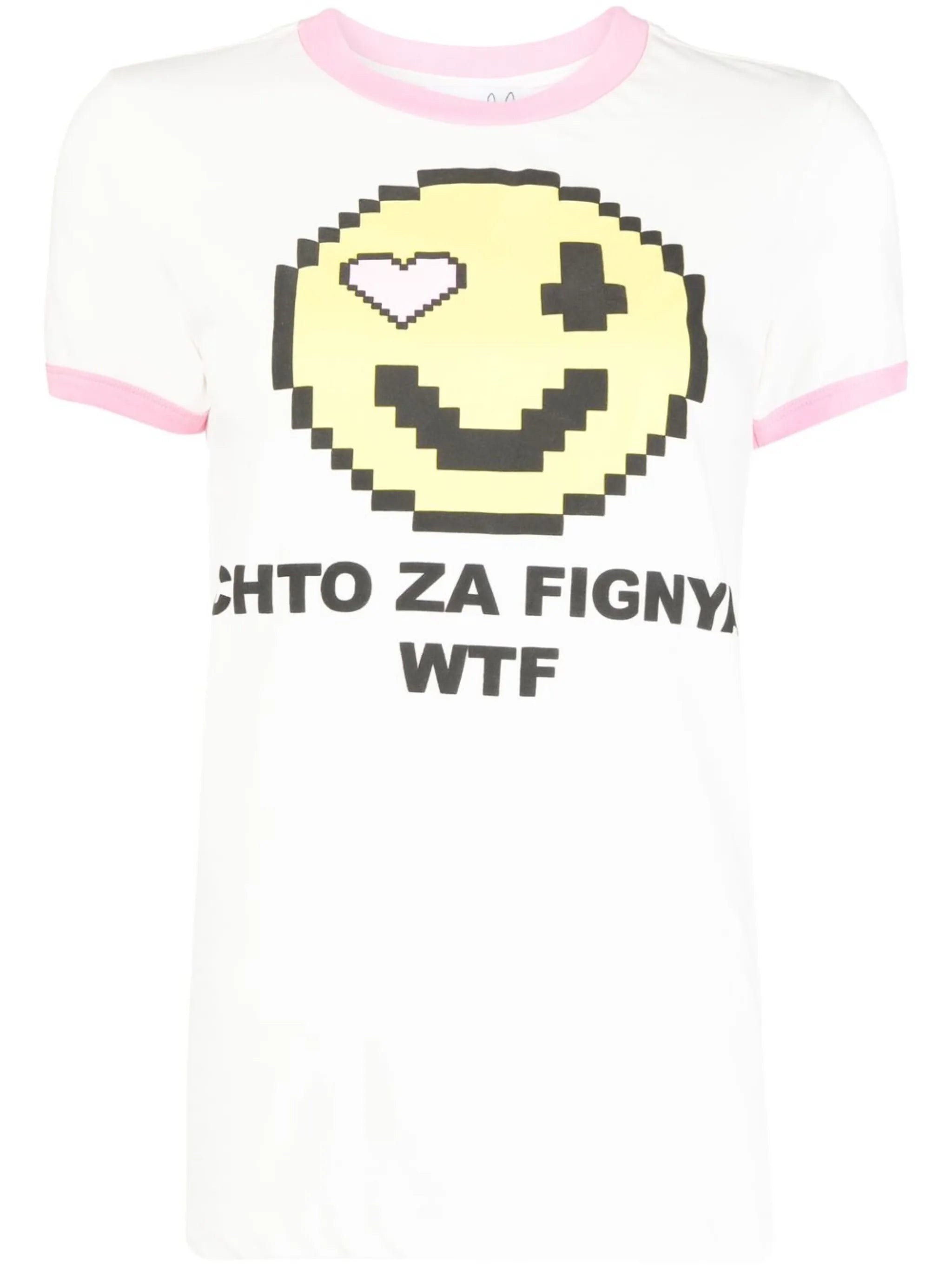 graphic-print short-sleeved T-shirt