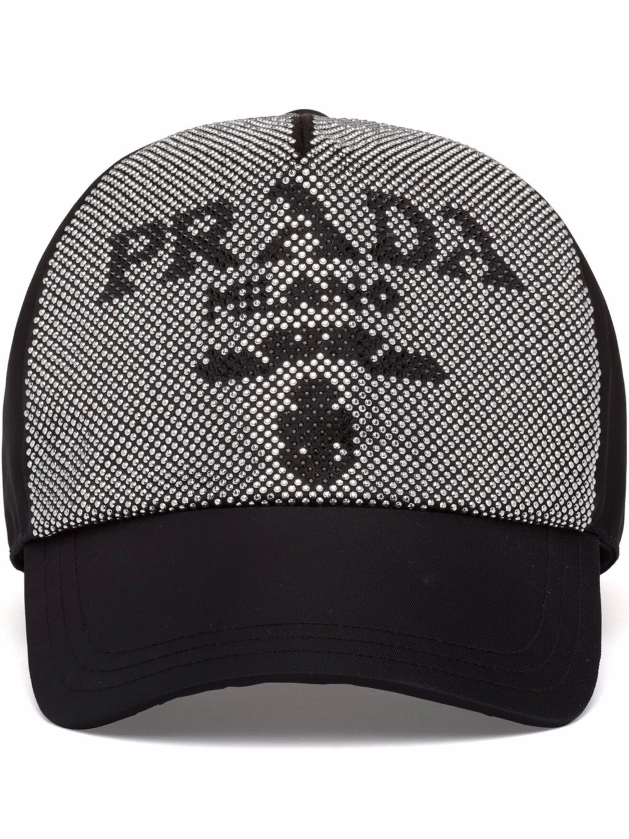 Re-Nylon studded baseball cap