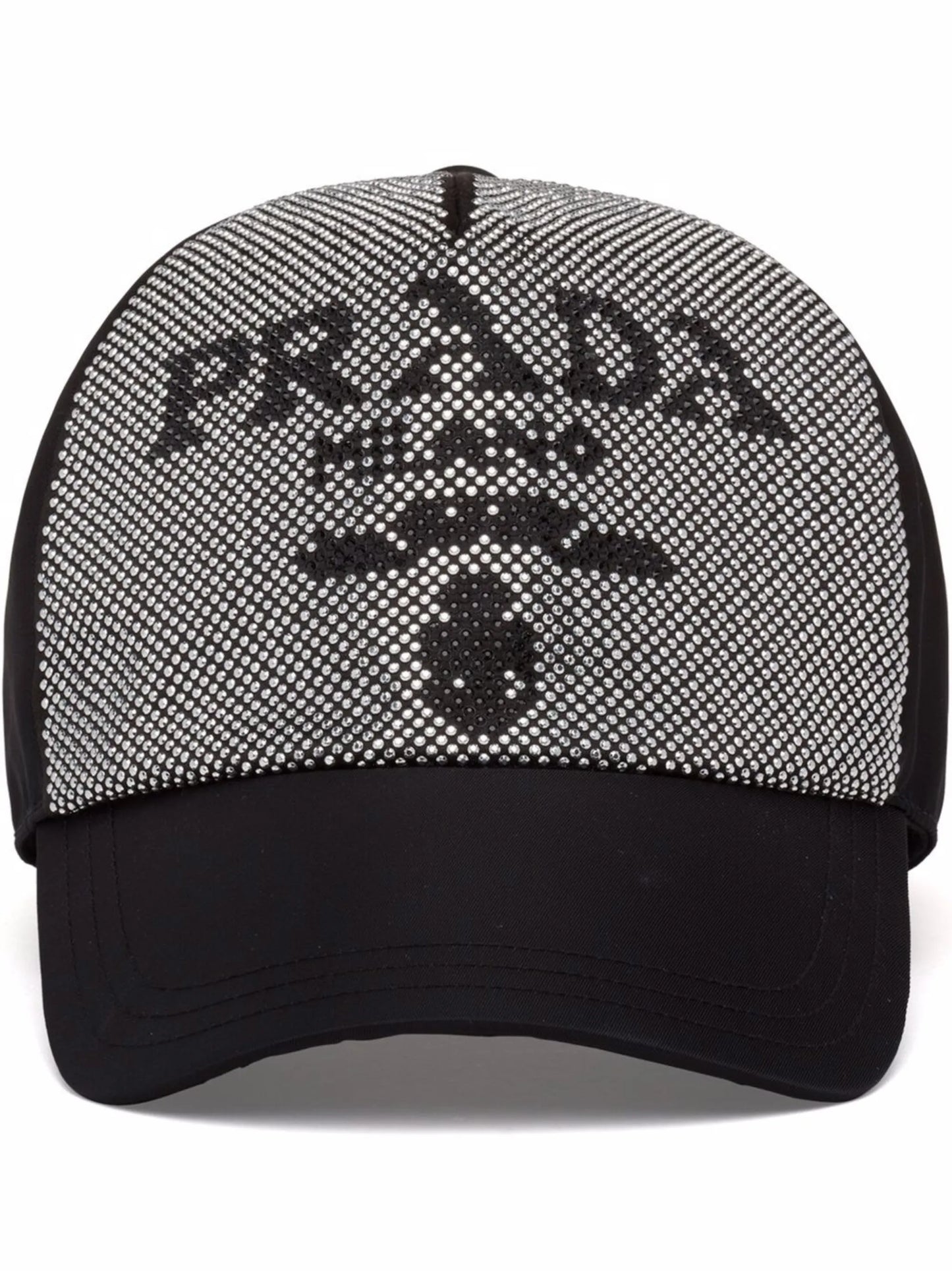 Re-Nylon studded baseball cap