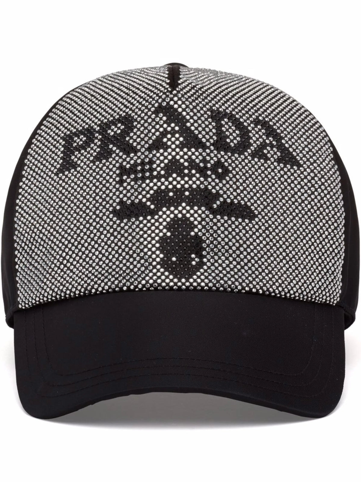 Re-Nylon studded baseball cap