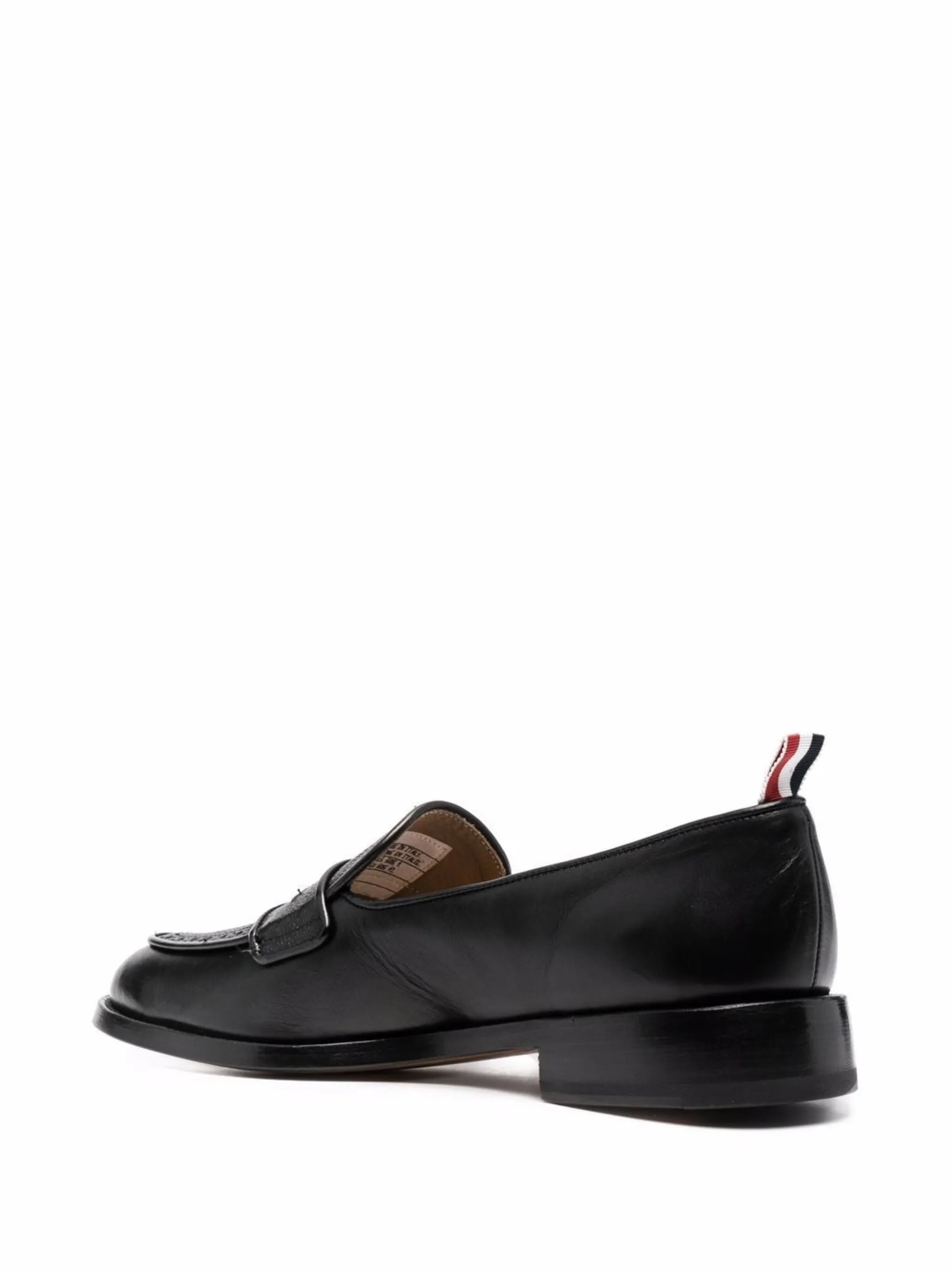 vitello calf leather sole Varsity penny loafers