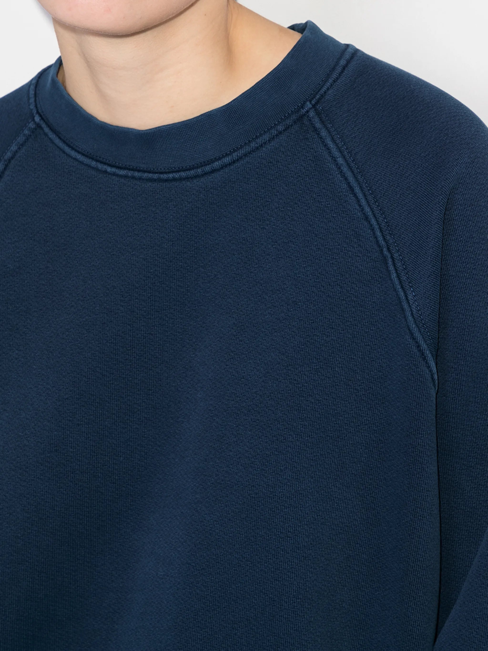 raglan-sleeve cotton sweatshirt