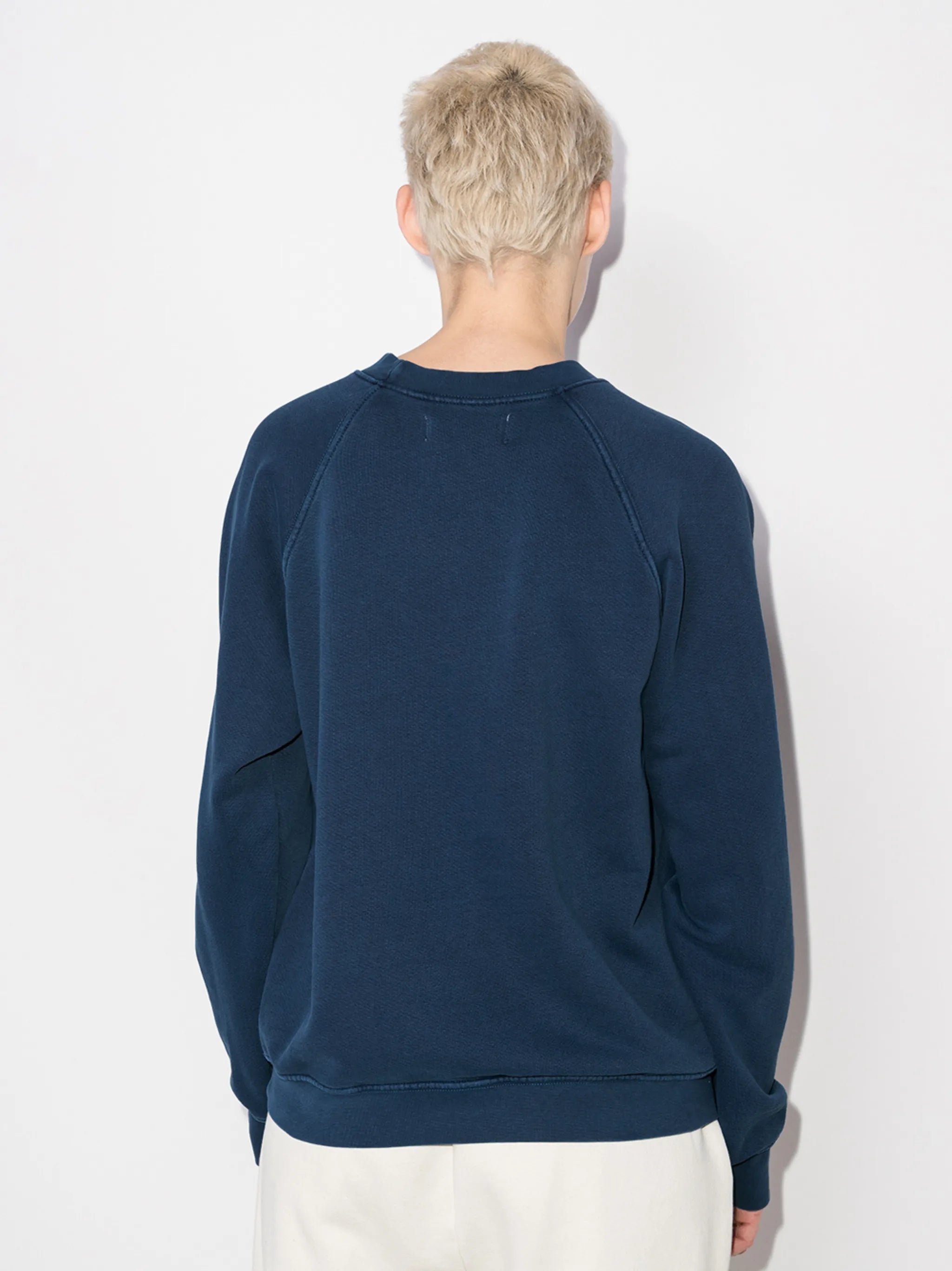 raglan-sleeve cotton sweatshirt