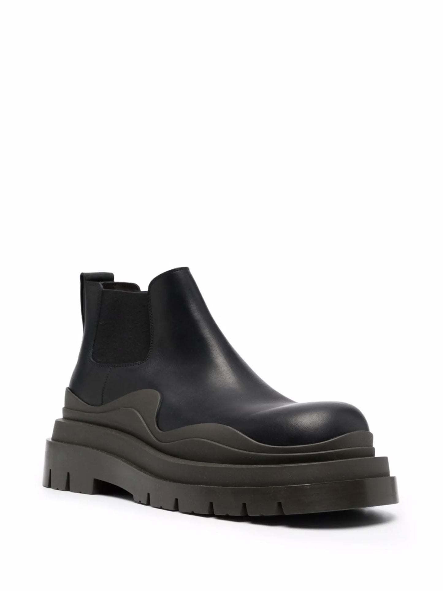 Tire chunky-sole boots
