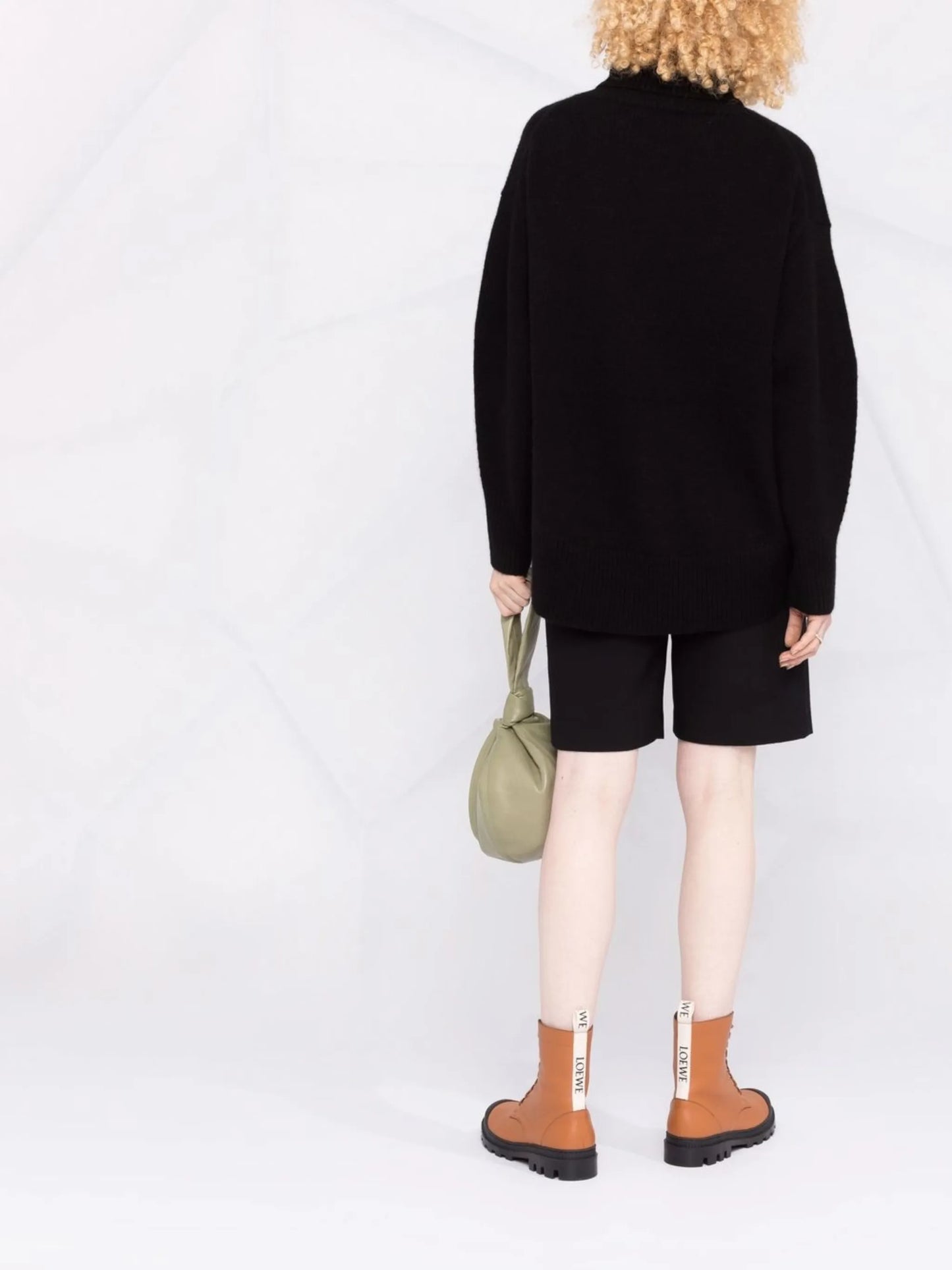 roll-neck cashmere jumper