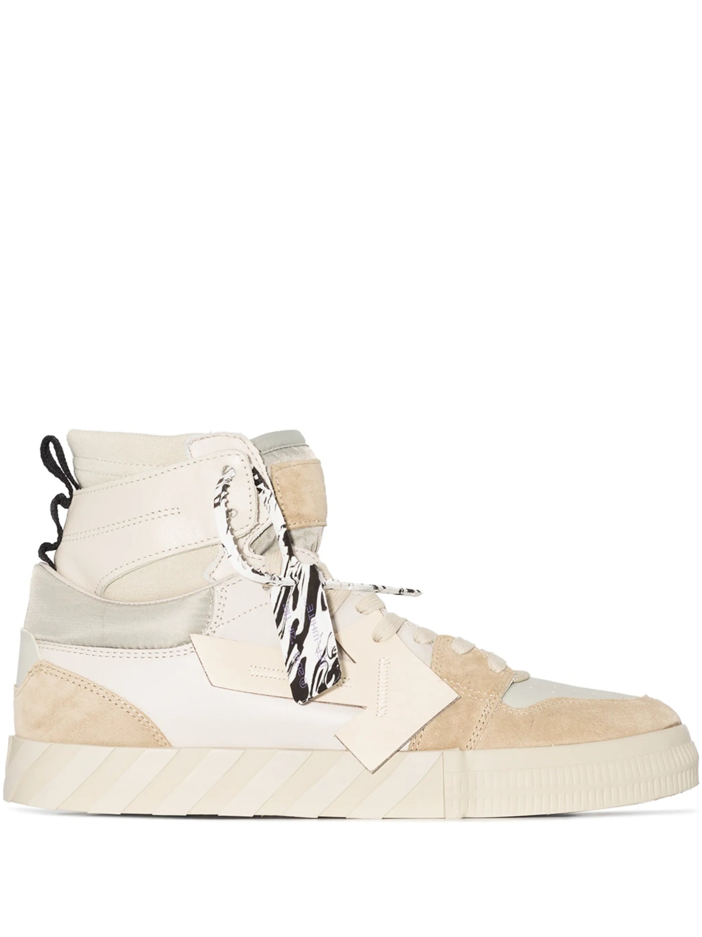 Vulcanized high-top sneakers