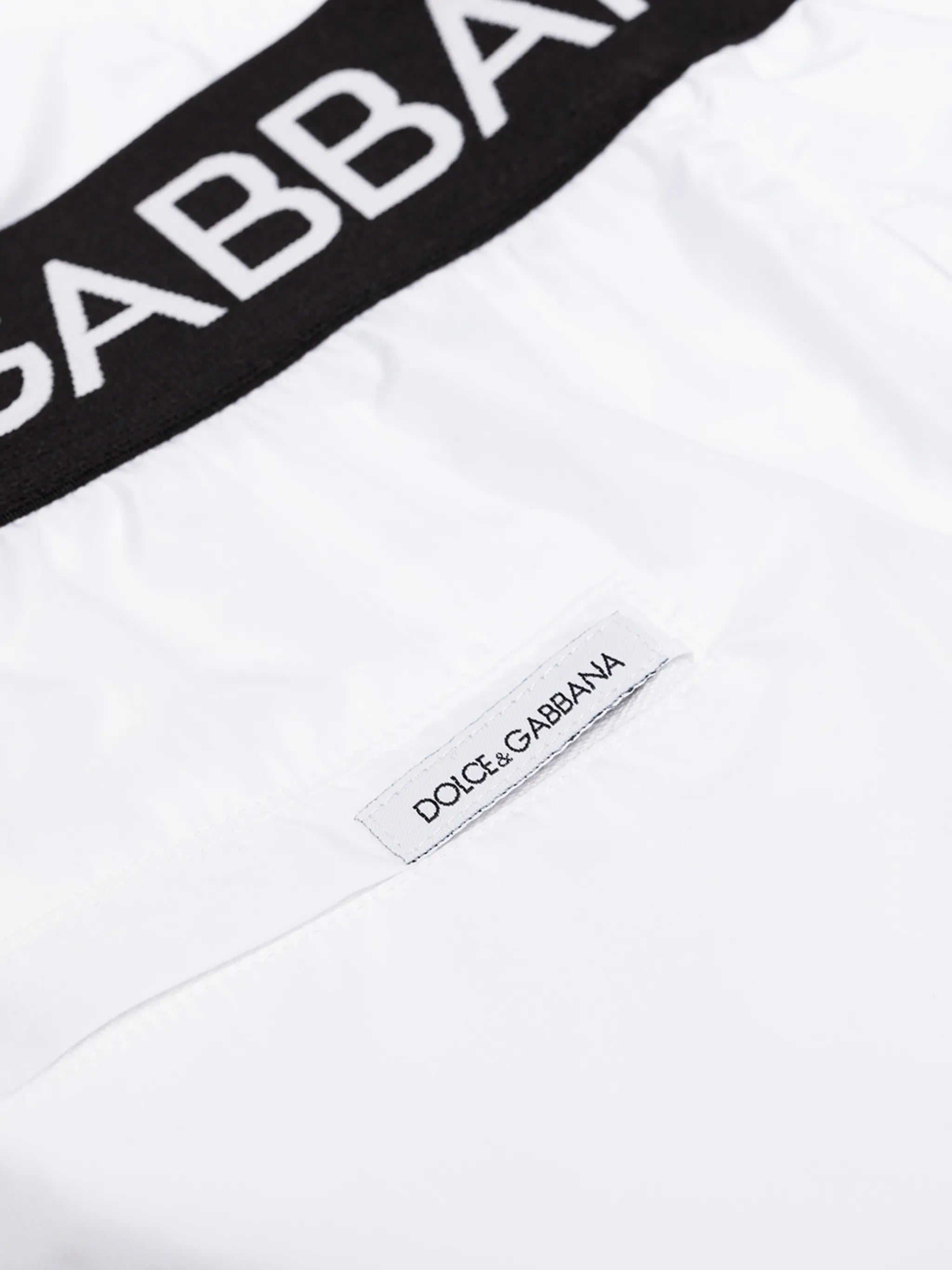 logo-waistband swim shorts