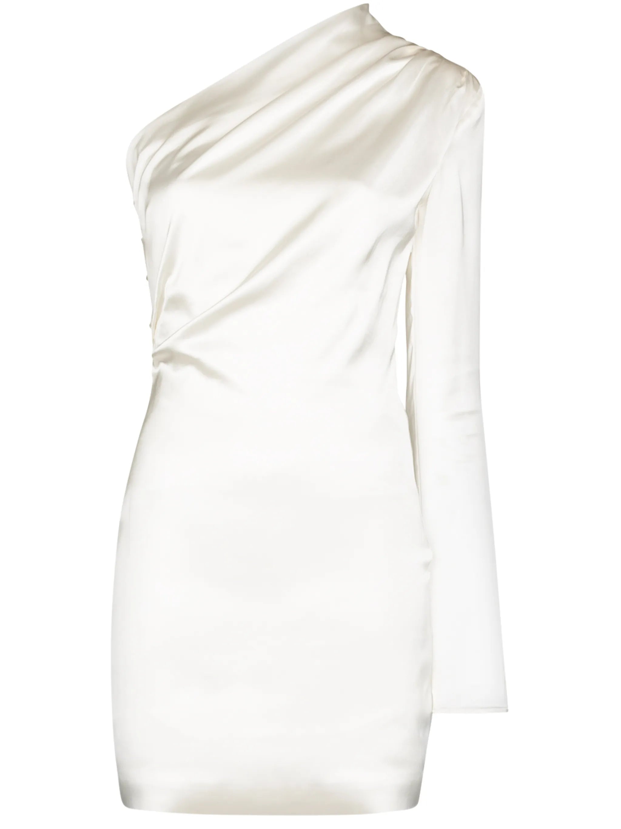 Charras one-shoulder minidress