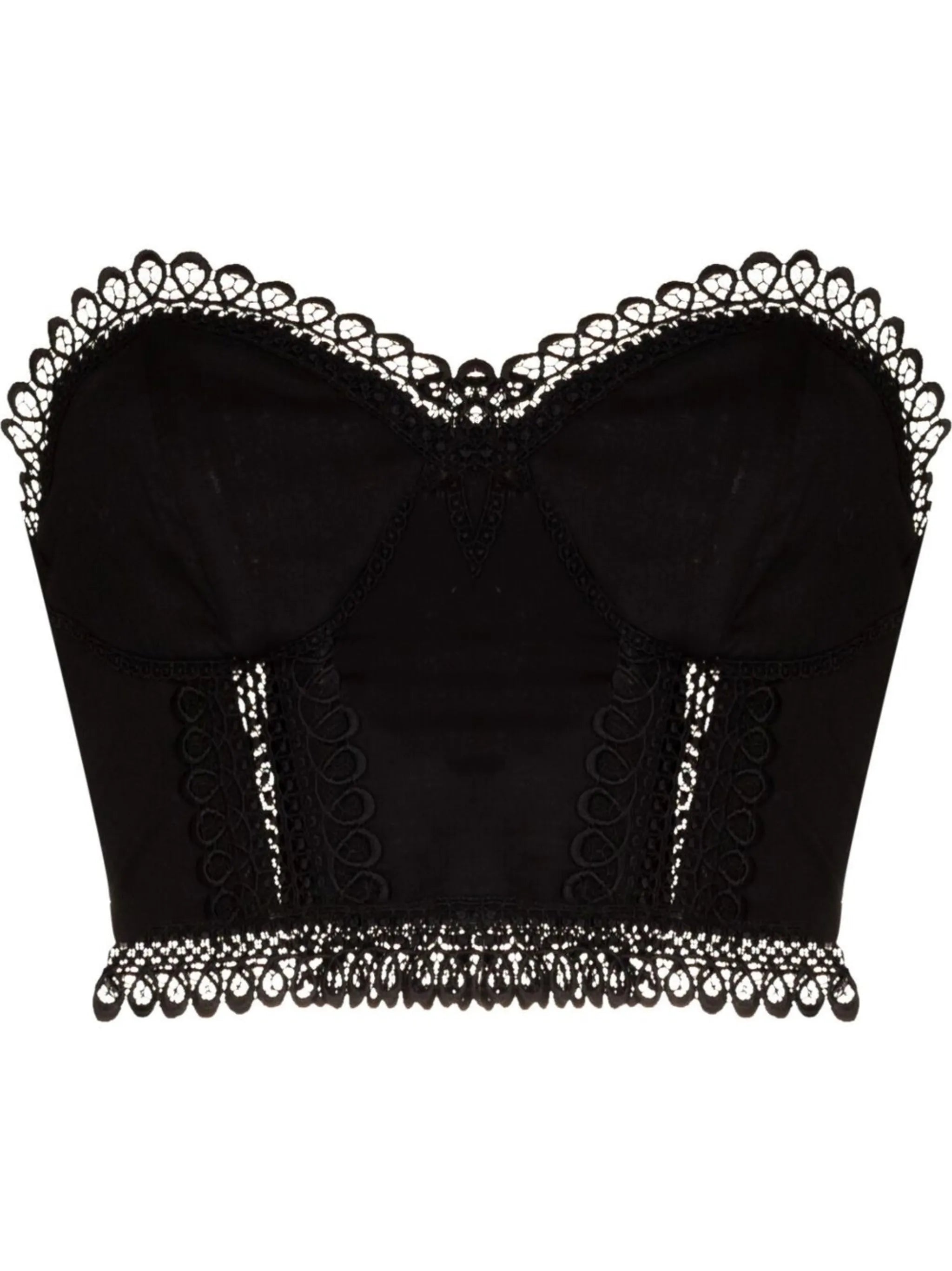Lys strapless bustier top
