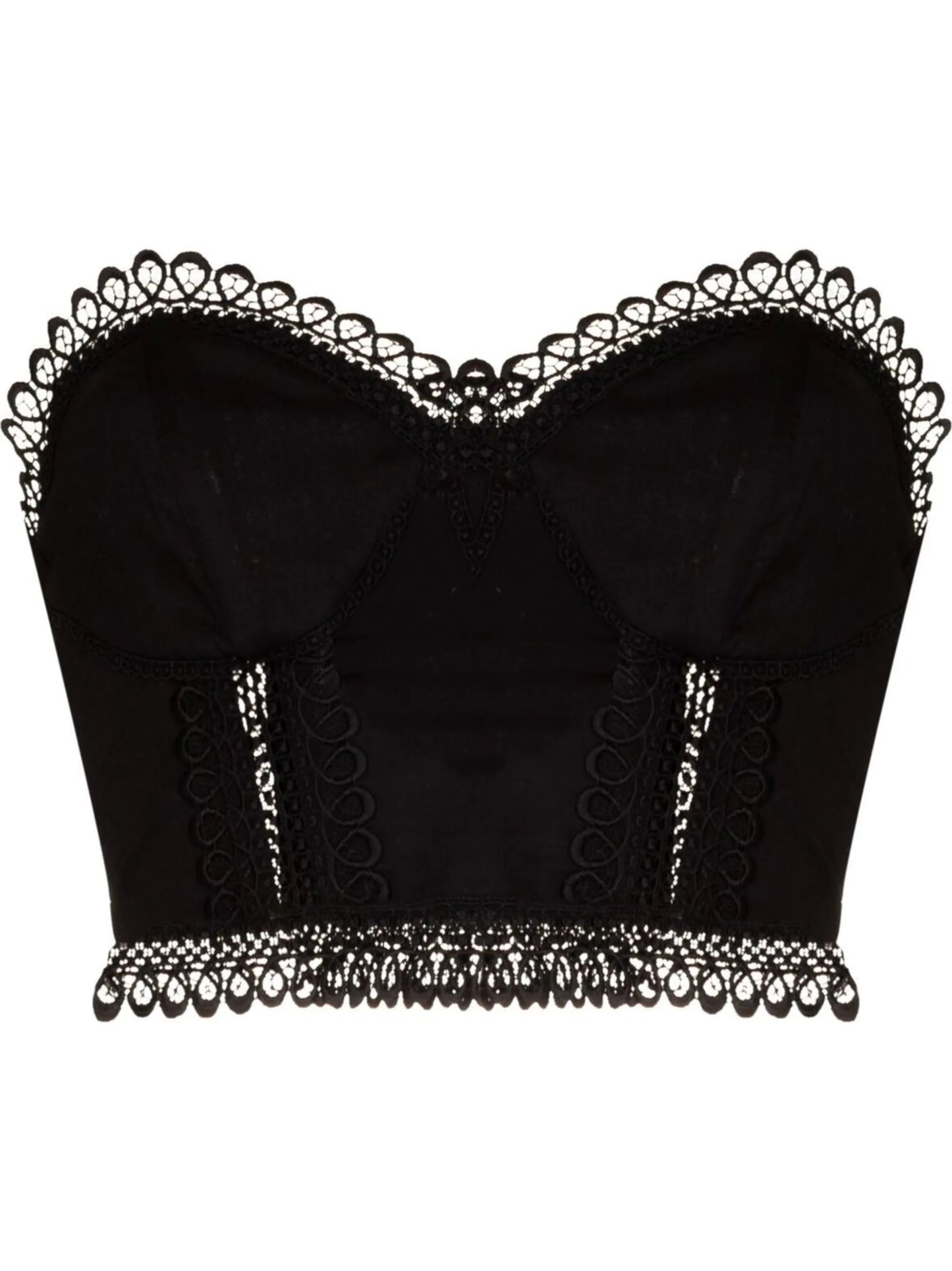 Lys strapless bustier top
